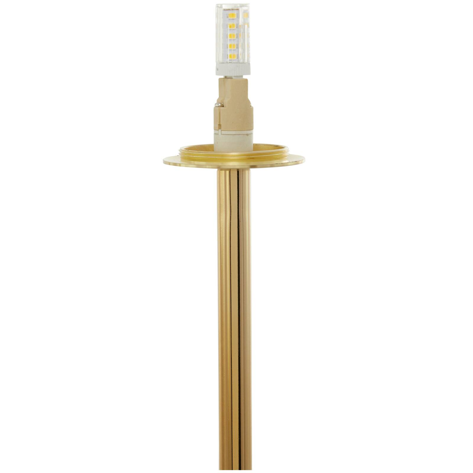 73" 2 Orb Light Floor Lamp with Marble Base
