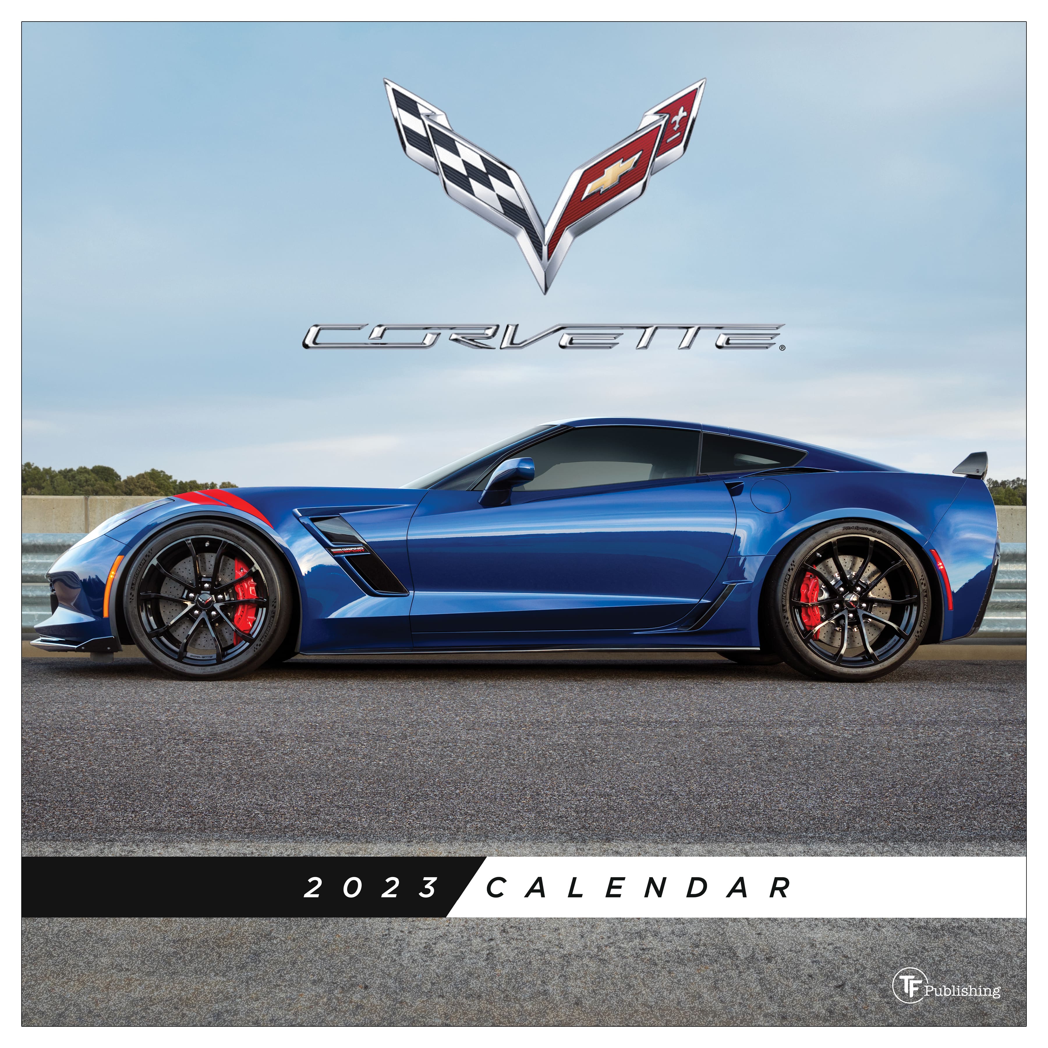 TF Publishing 2023 Corvette Wall Calendar Michaels