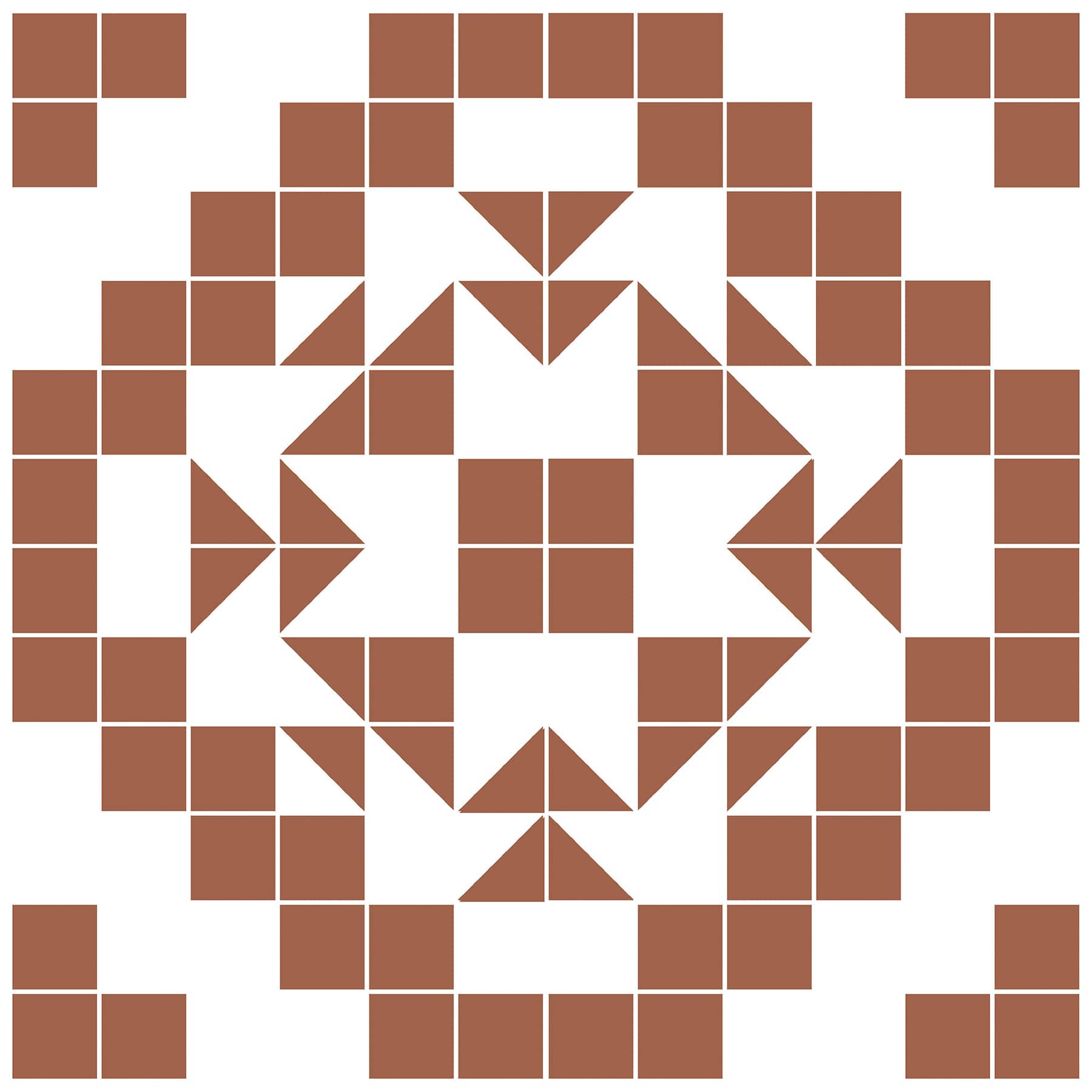 FloorPops Matias Terra Cotta Peel &#x26; Stick Floor Tiles