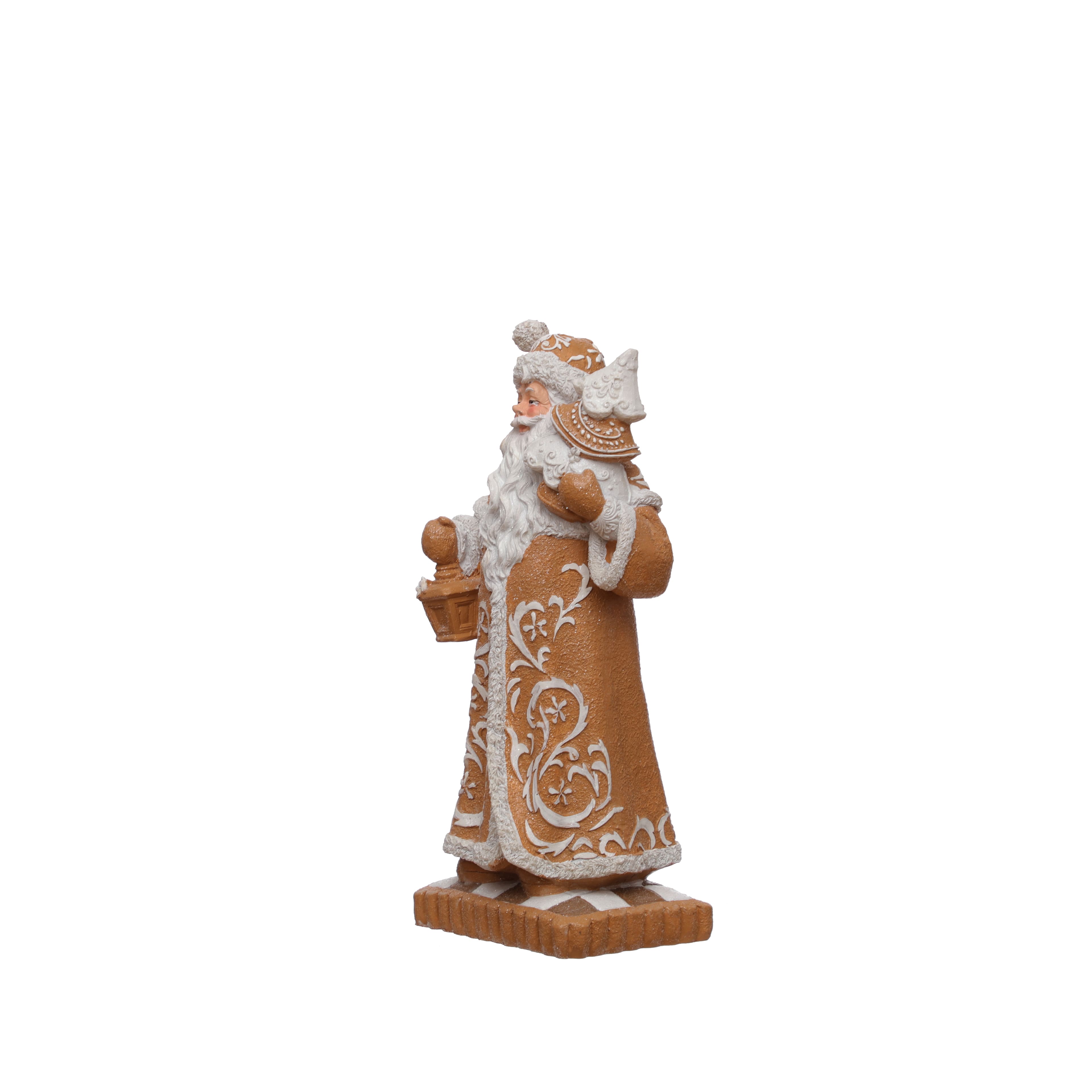12.75&#x22; Gingerbread Santa Tabletop D&#xE9;cor by Ashland&#xAE;