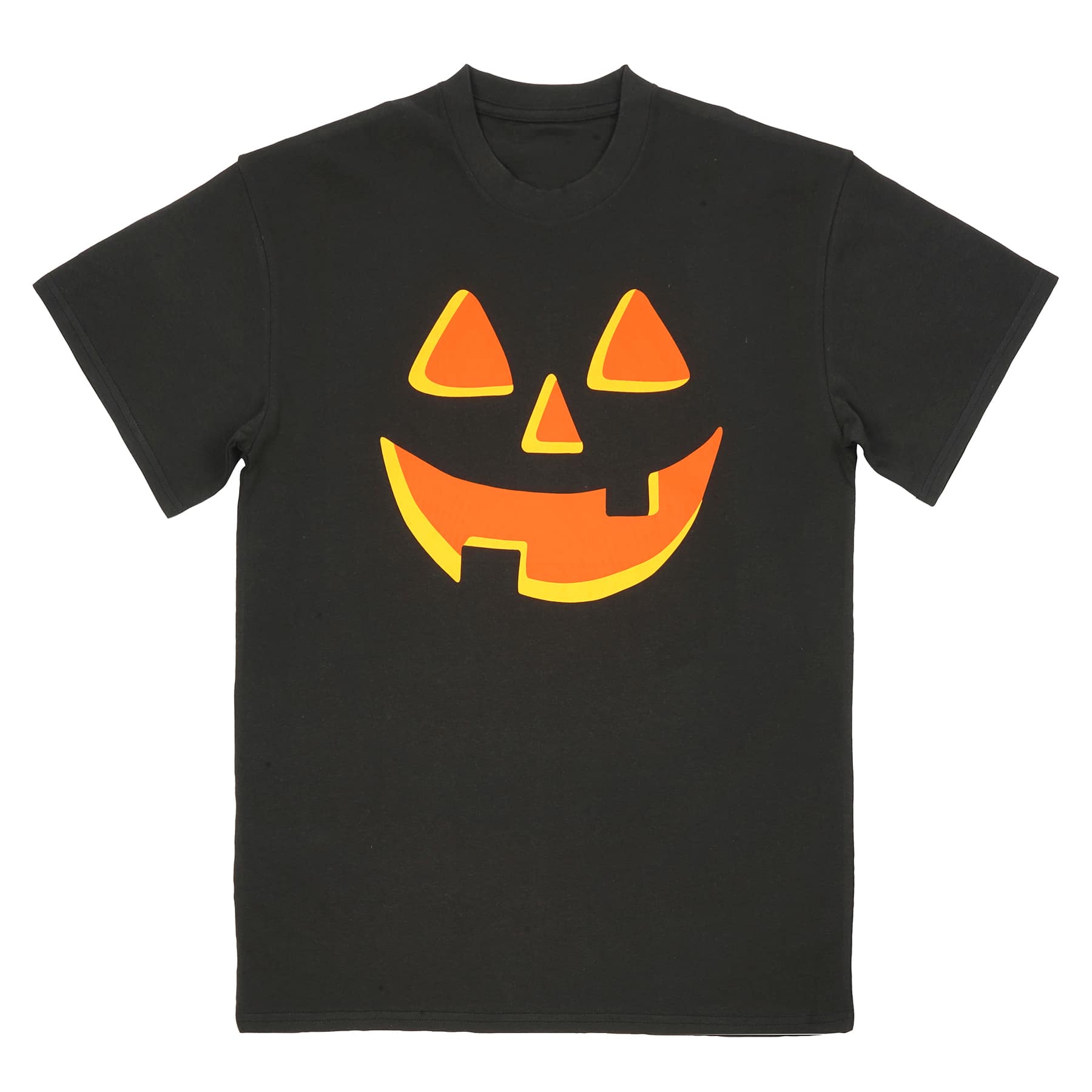Black Jack-o-Lantern Adult T-Shirt by Celebrate It&#x2122;