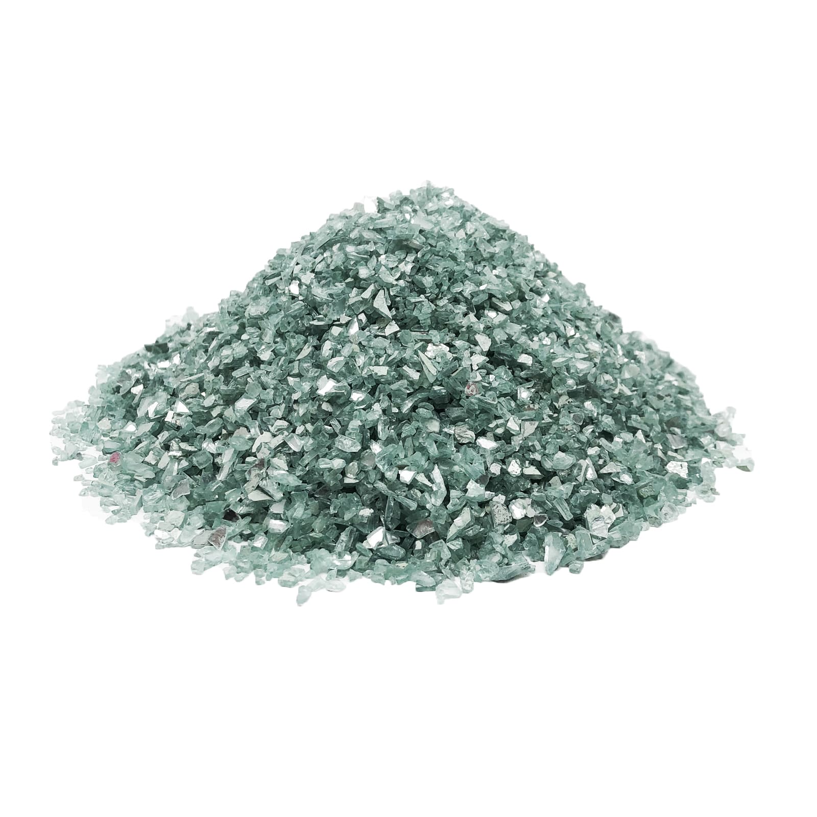 Green Crushed Glass Decorative Filler By Ashland Michaels
