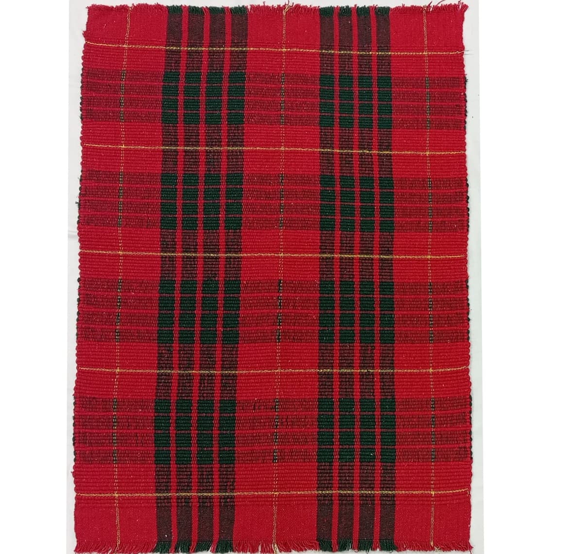 Red & Green Plaid Doormat by Ashland® | Michaels