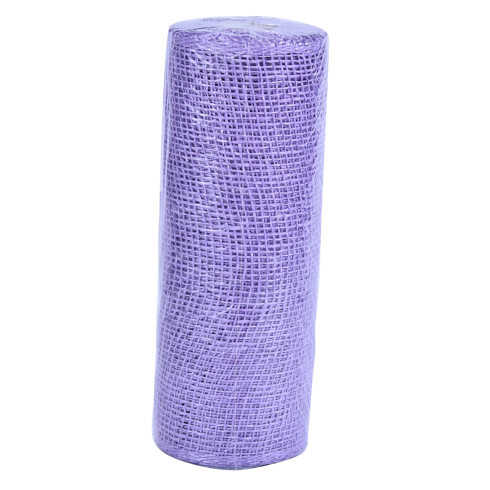 12 Pack: 10" x 19ft. Purple Poly Burlap Mesh by Celebrate It™