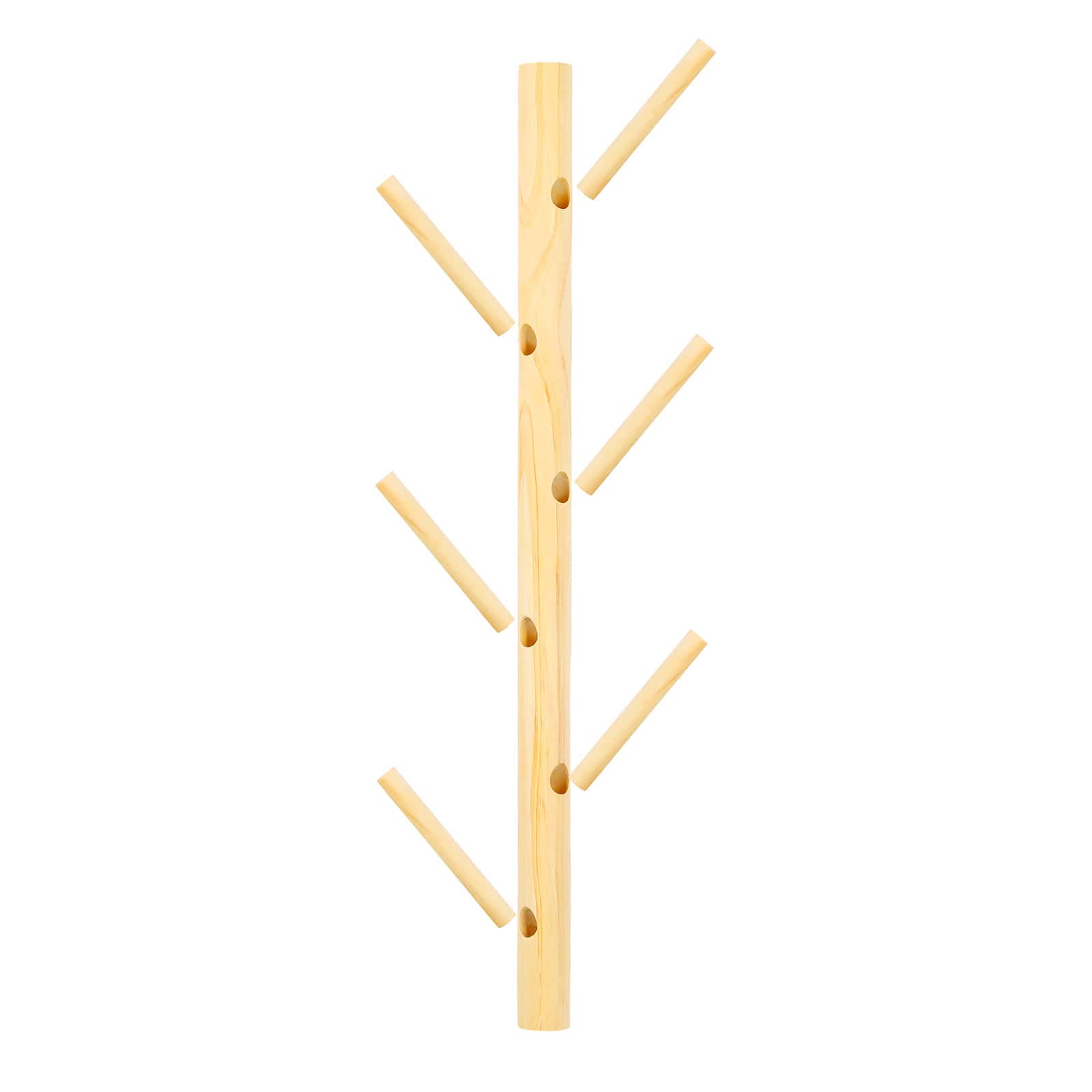 NEX™ 6-Hook Wall Mounted Tree Branch Coat Rack