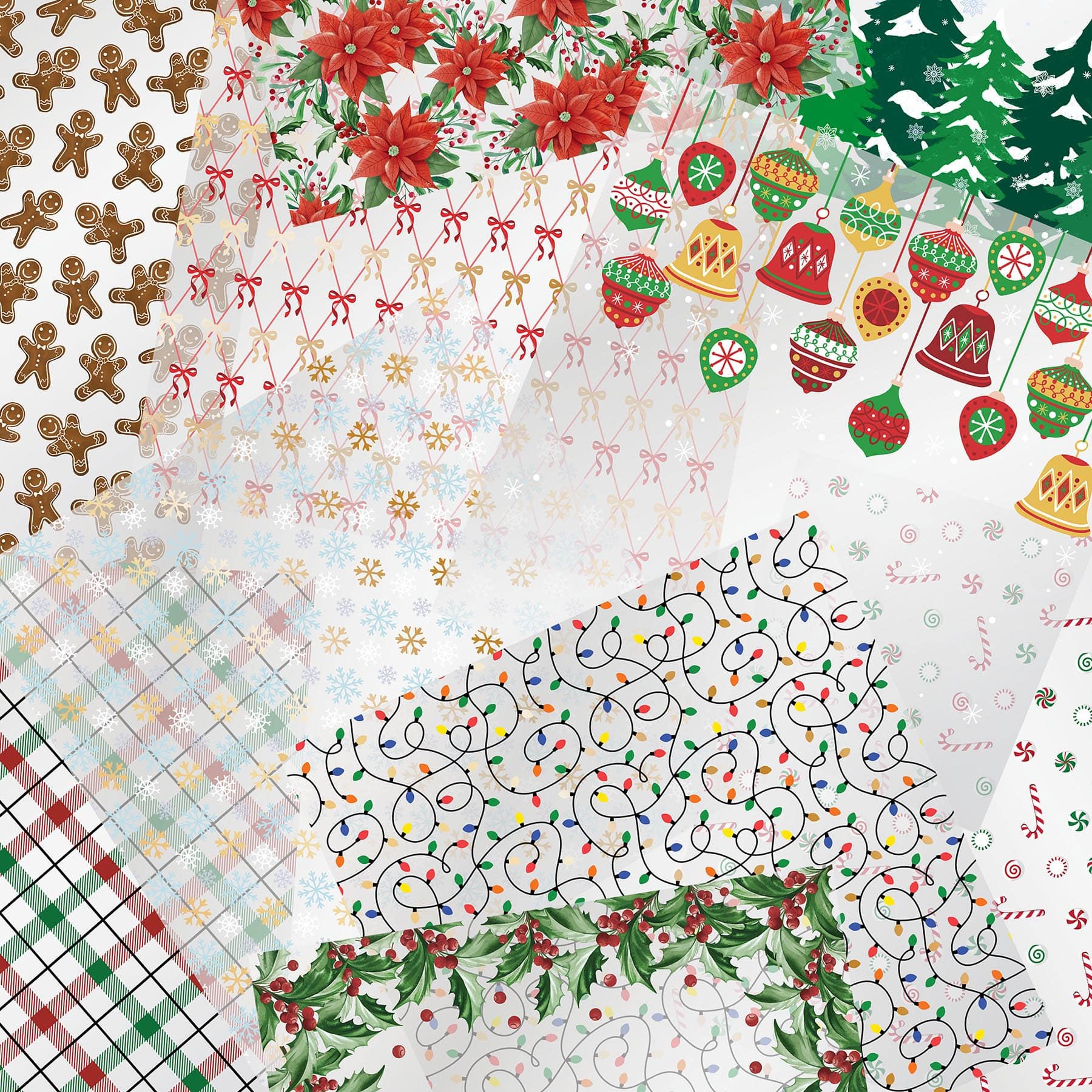 12&#x22; x 12&#x22; Christmas Vellum Paper Pad by Recollections&#x2122;