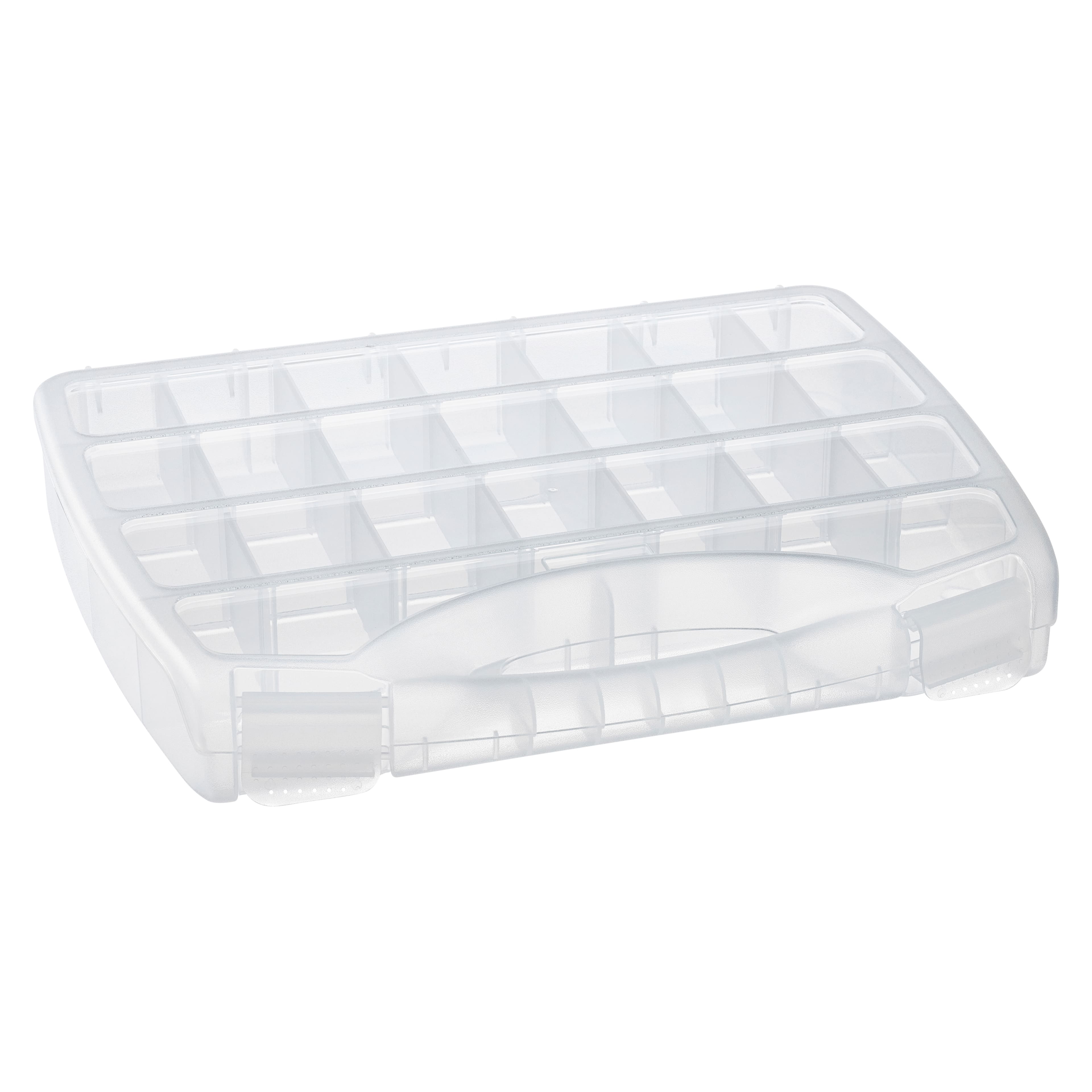 6 Pack: Large Adjustable Compartment Bead Storage Box with Handle by Bead  Landing™