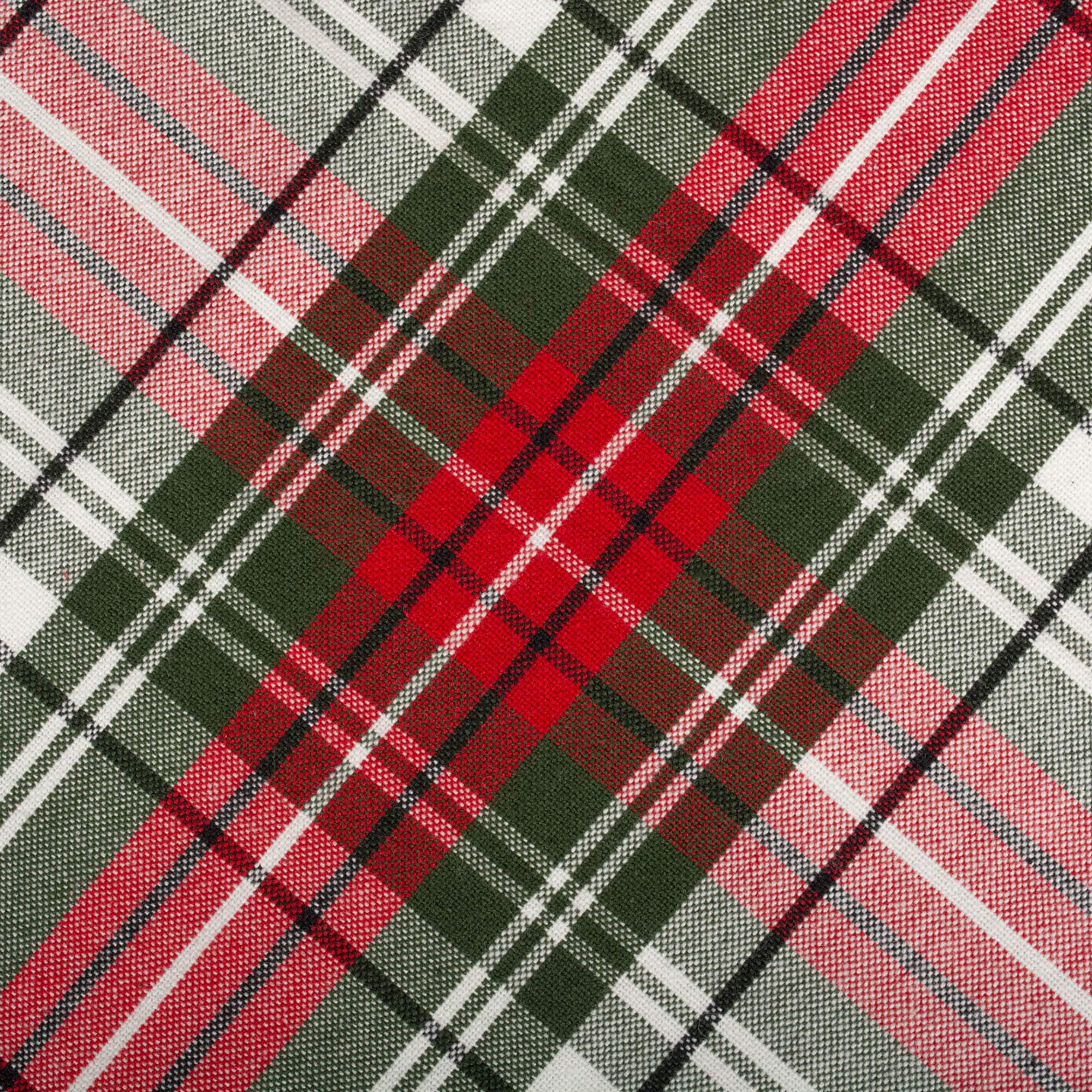 DII® Christmas Plaid Tablecloth