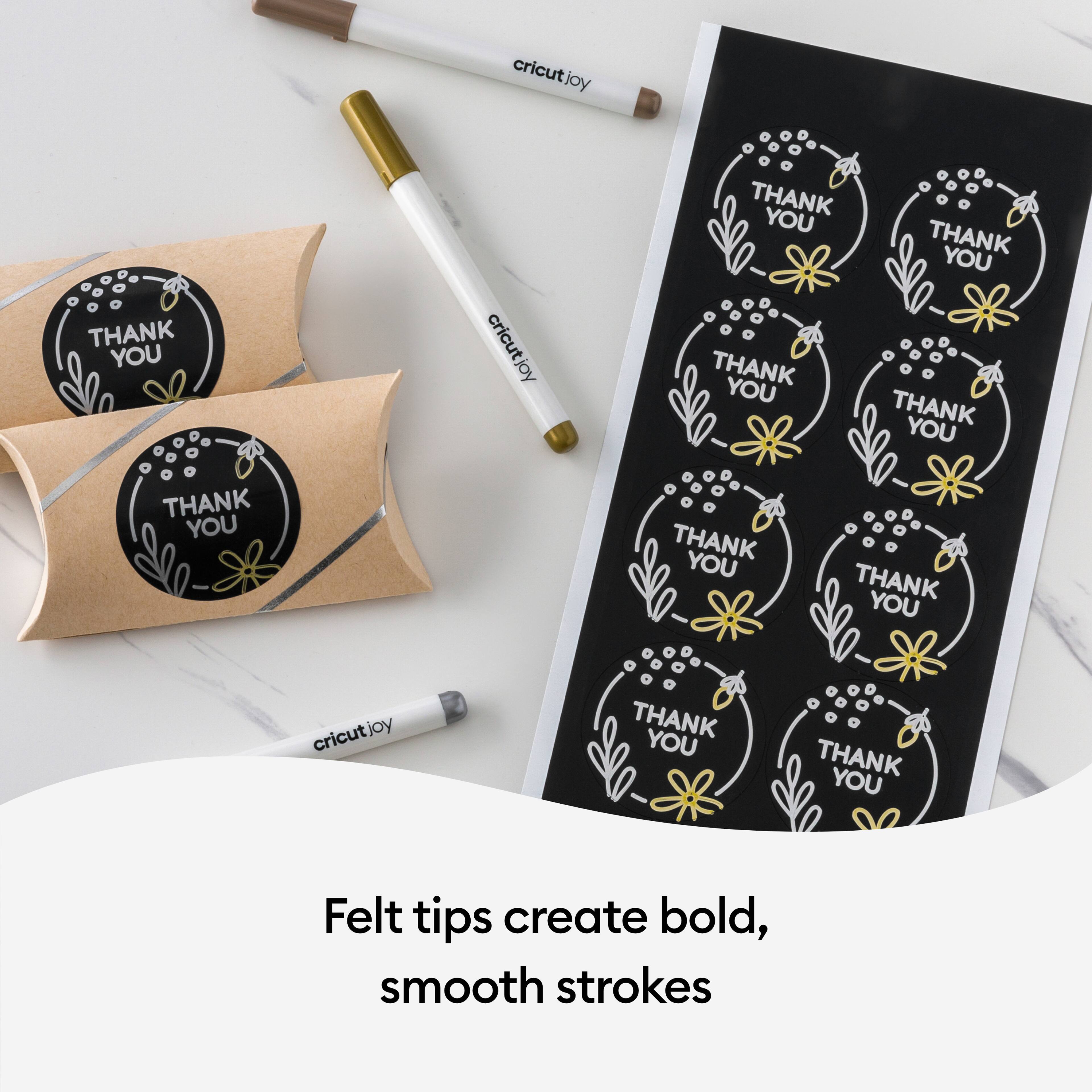 Cricut Joy™ Black Permanent Marker Set
