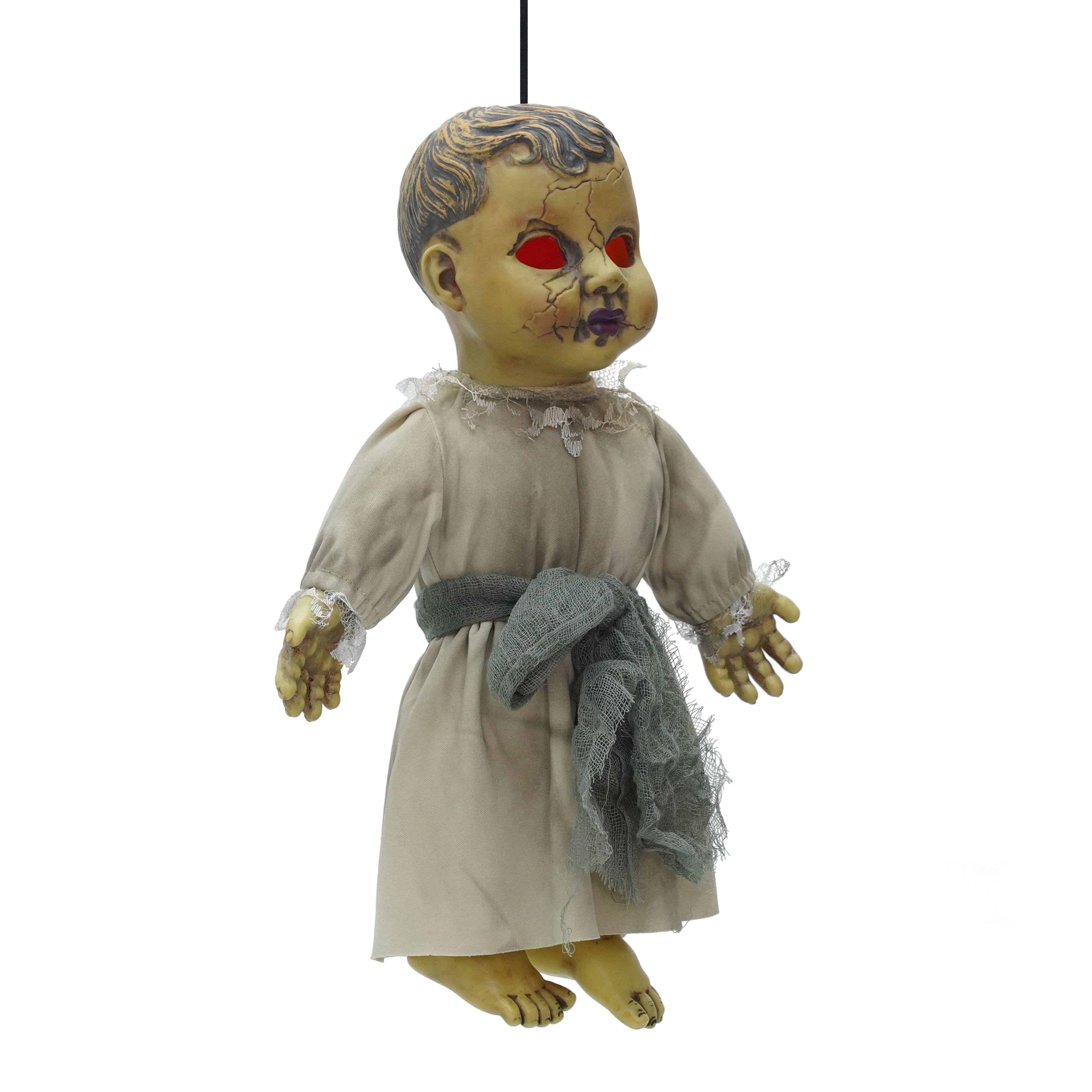 19&#x22; LED Sound Activated Haunted Doll D&#xE9;cor by Ashland&#xAE;