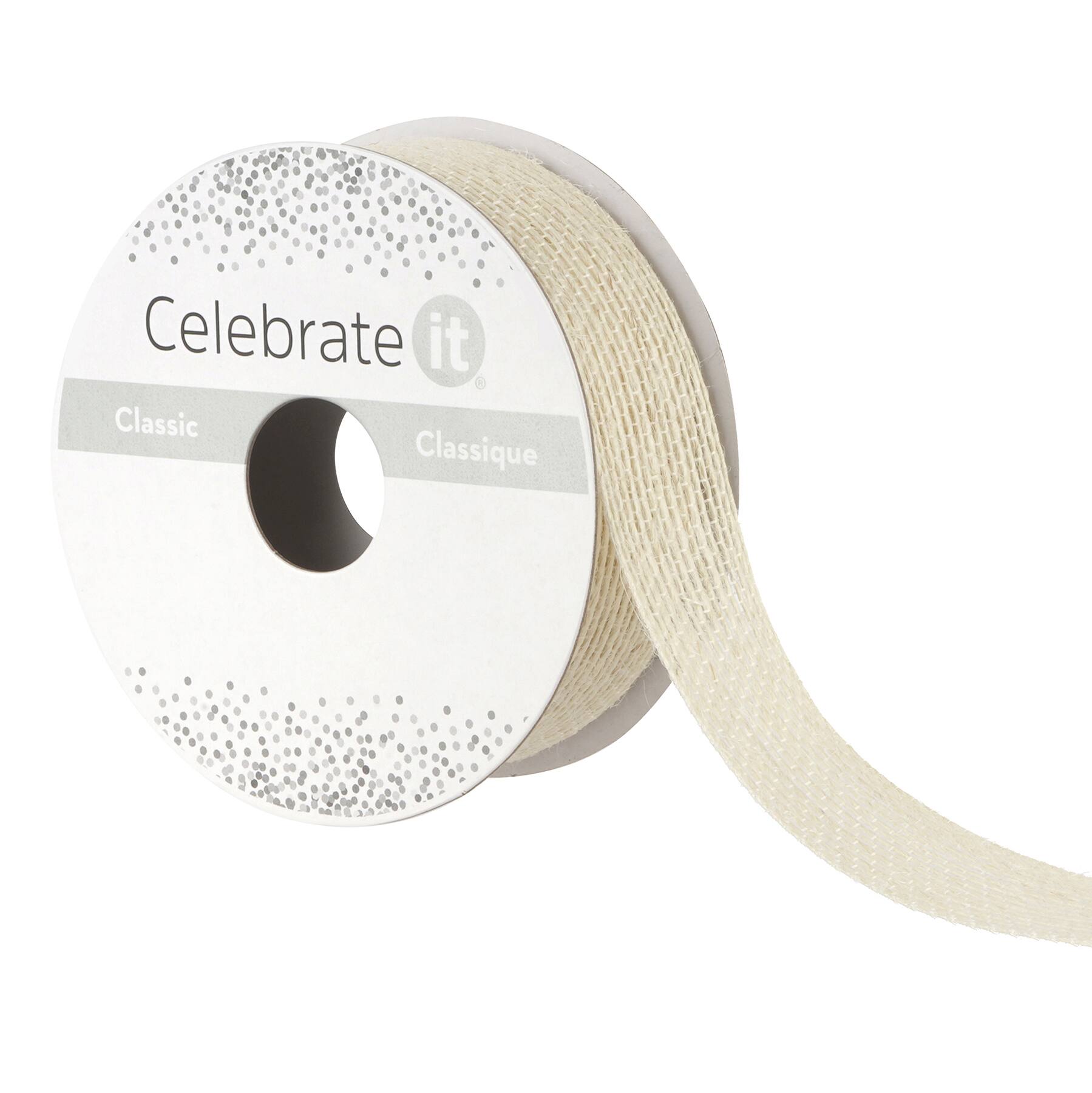 12 Pack: 1" x 5yd. Jute Ribbon by Celebrate It™