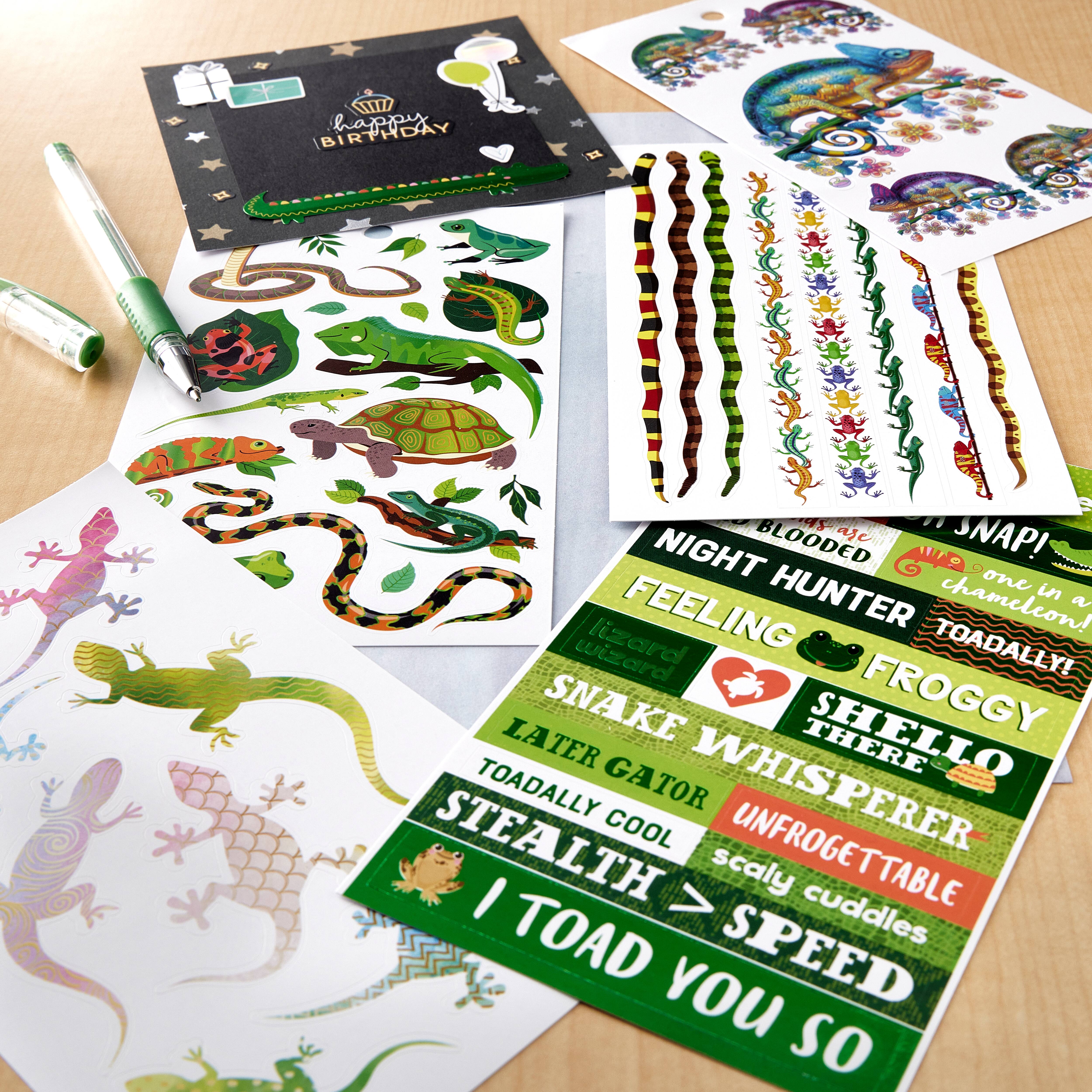 Reptiles Sticker Book by Recollections&#x2122;