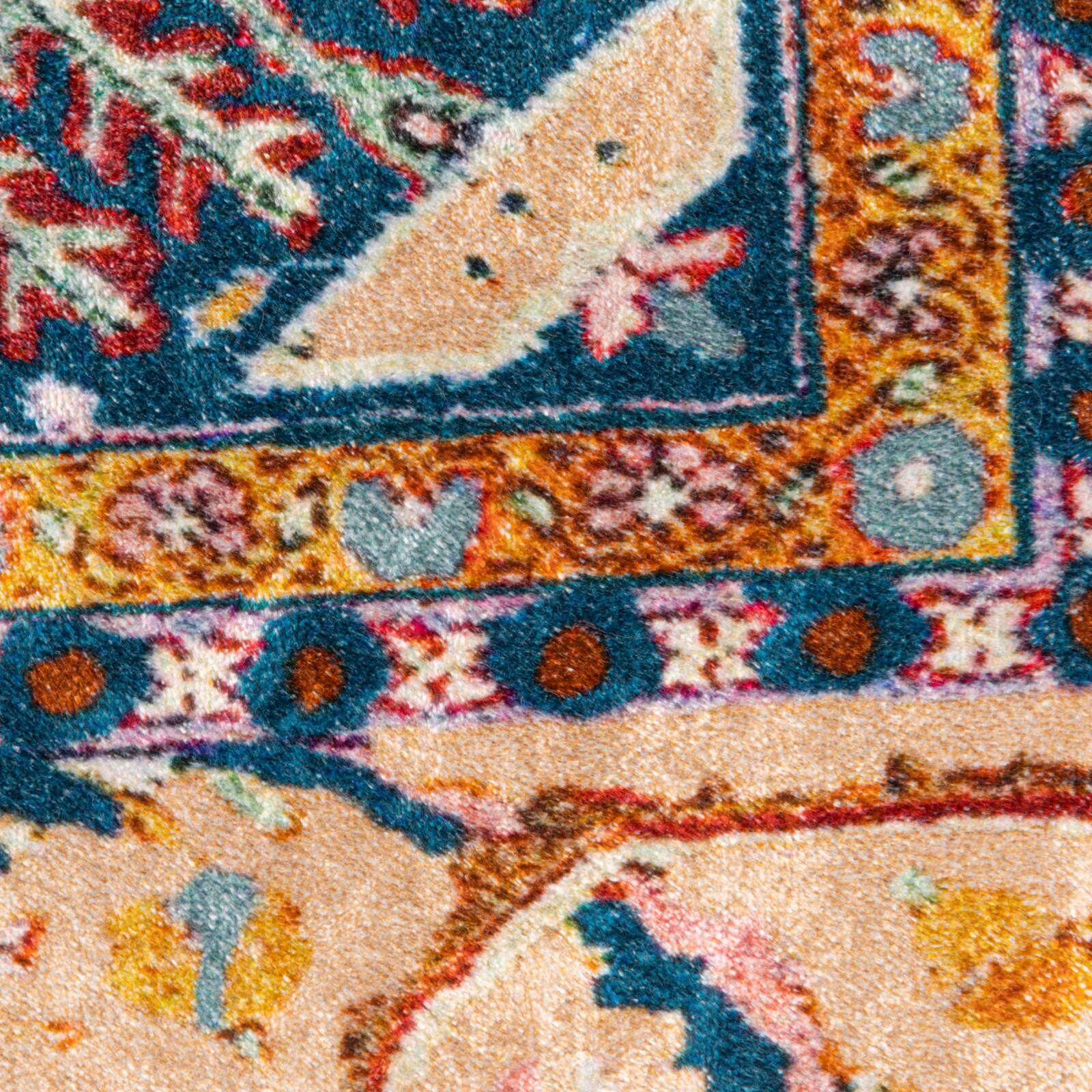 Hello Honey® 20" x 14" Vintage Mosaic Velvet Lumbar Pillow