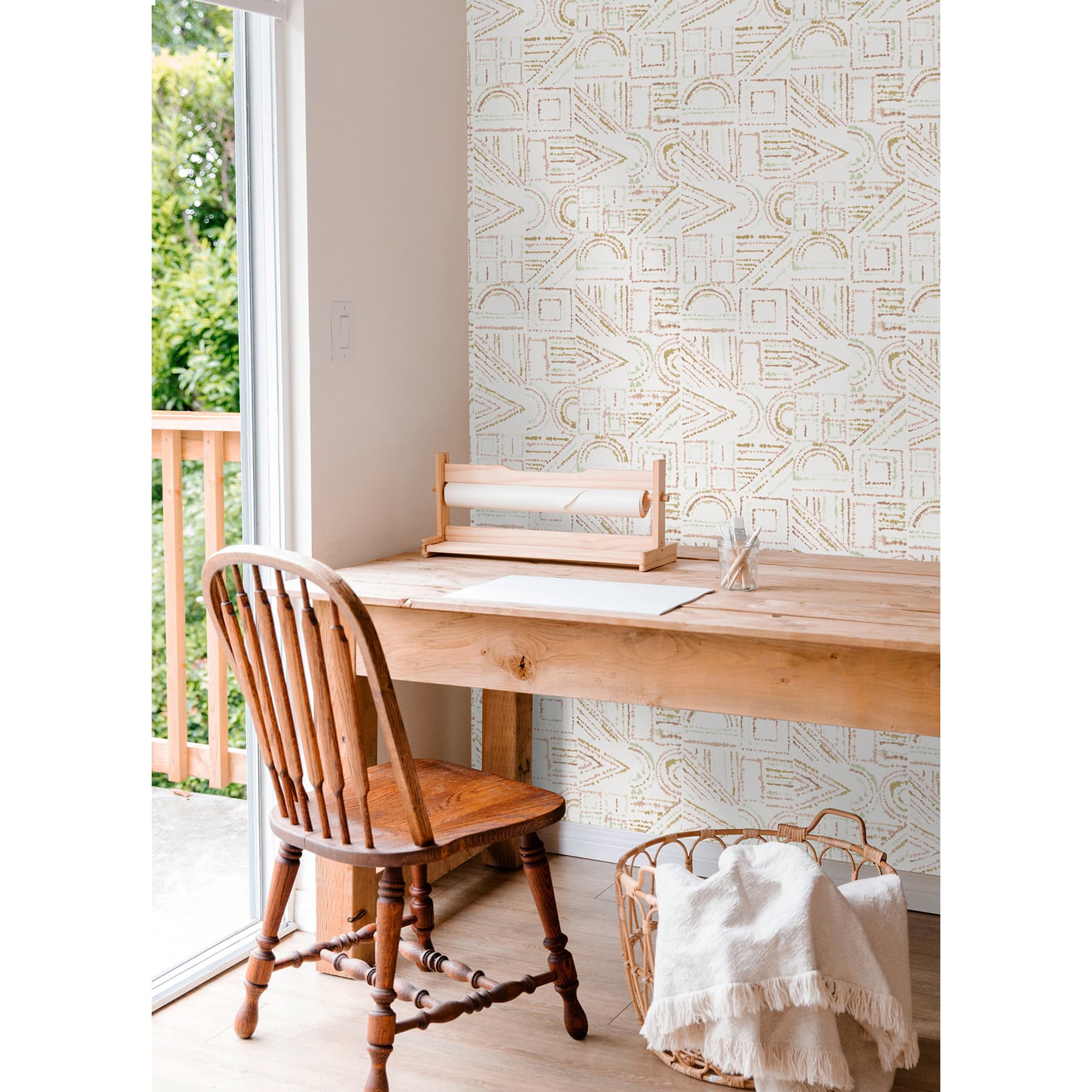 RoomMates Brisbane Peel & Stick Wallpaper