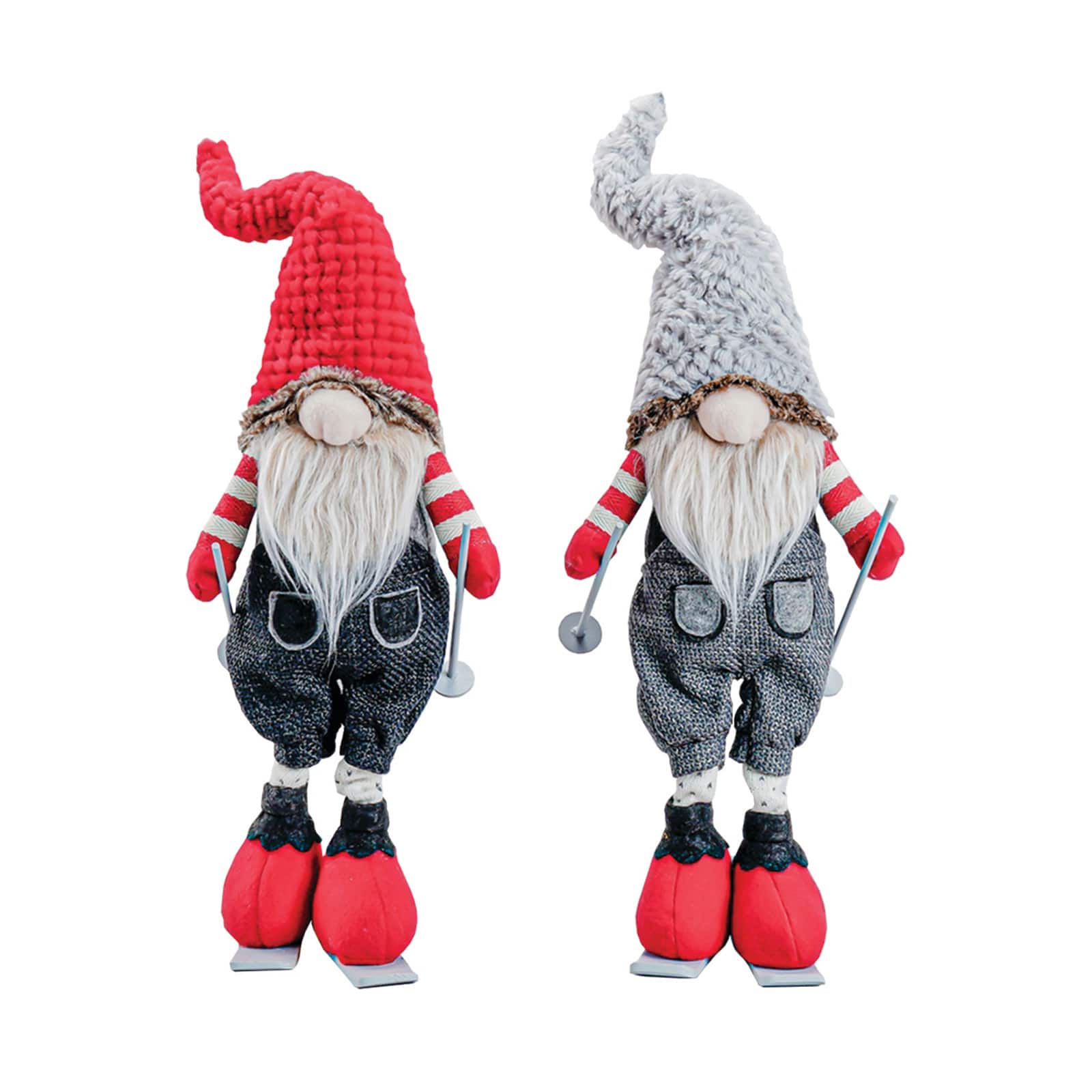 Santa&#x27;s Workshop 24&#x22; Denim Gnomes Set