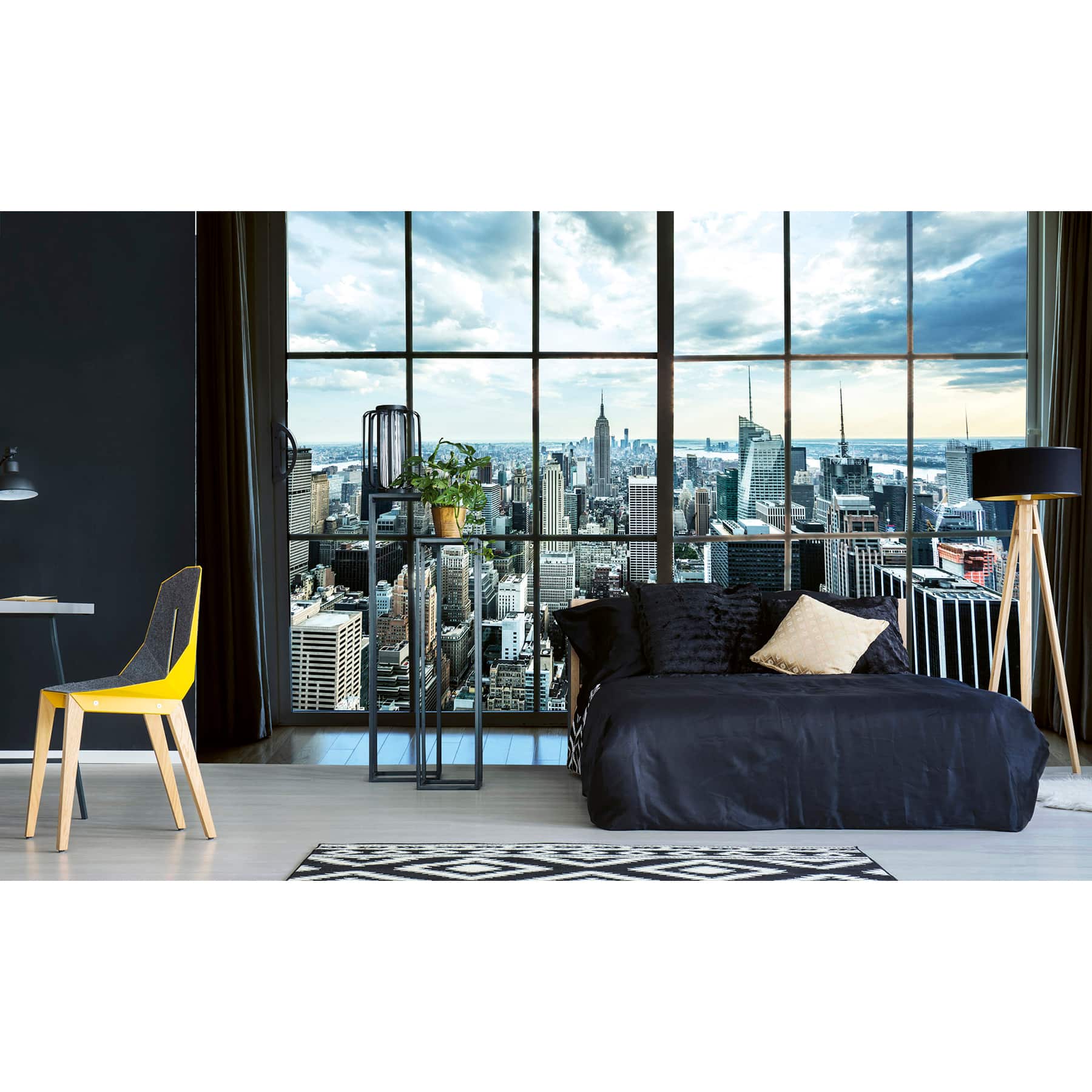 Dimex Manhattan Window View Wall Mural