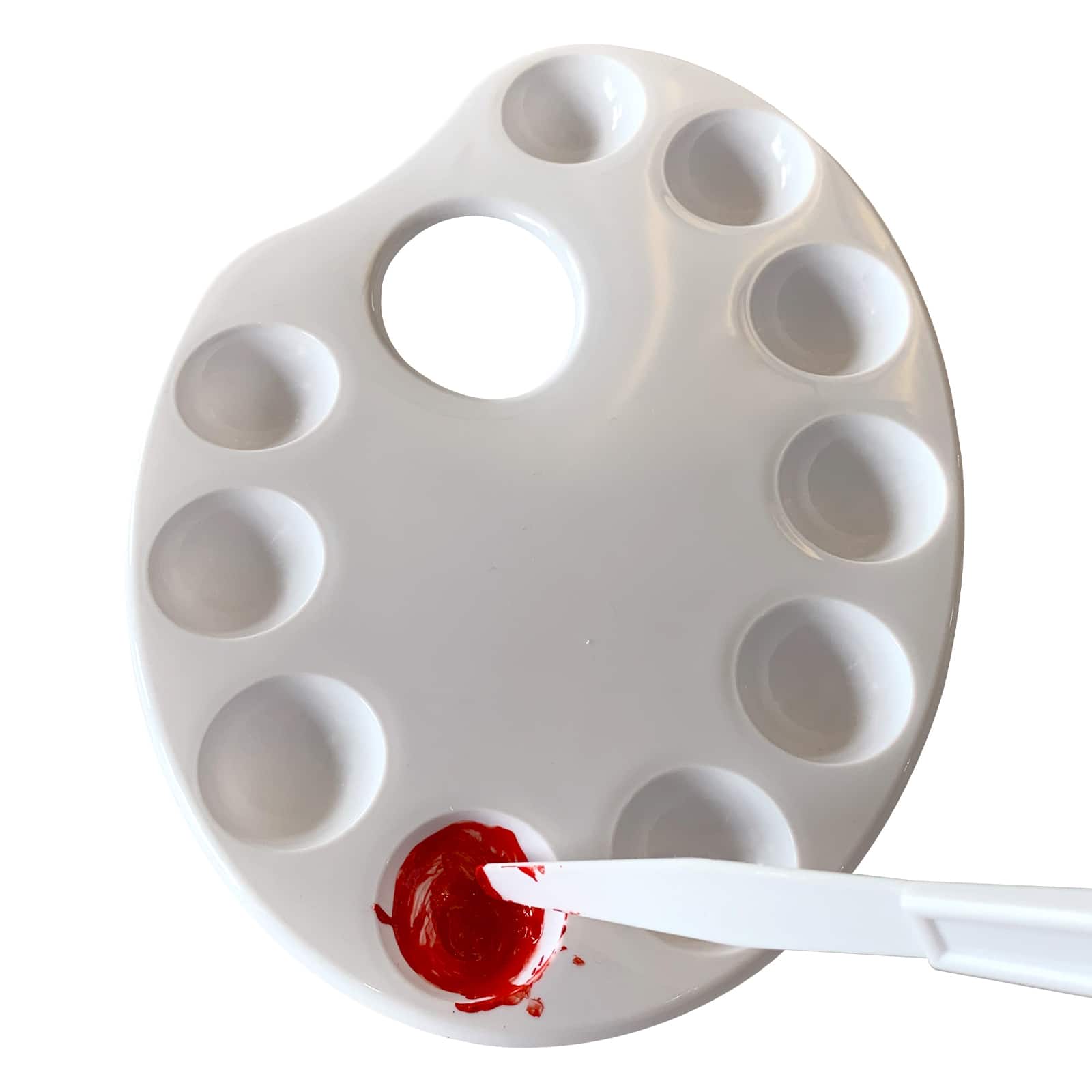 12 Pack: Paint Palette with Painting Knives by Craft Smart®