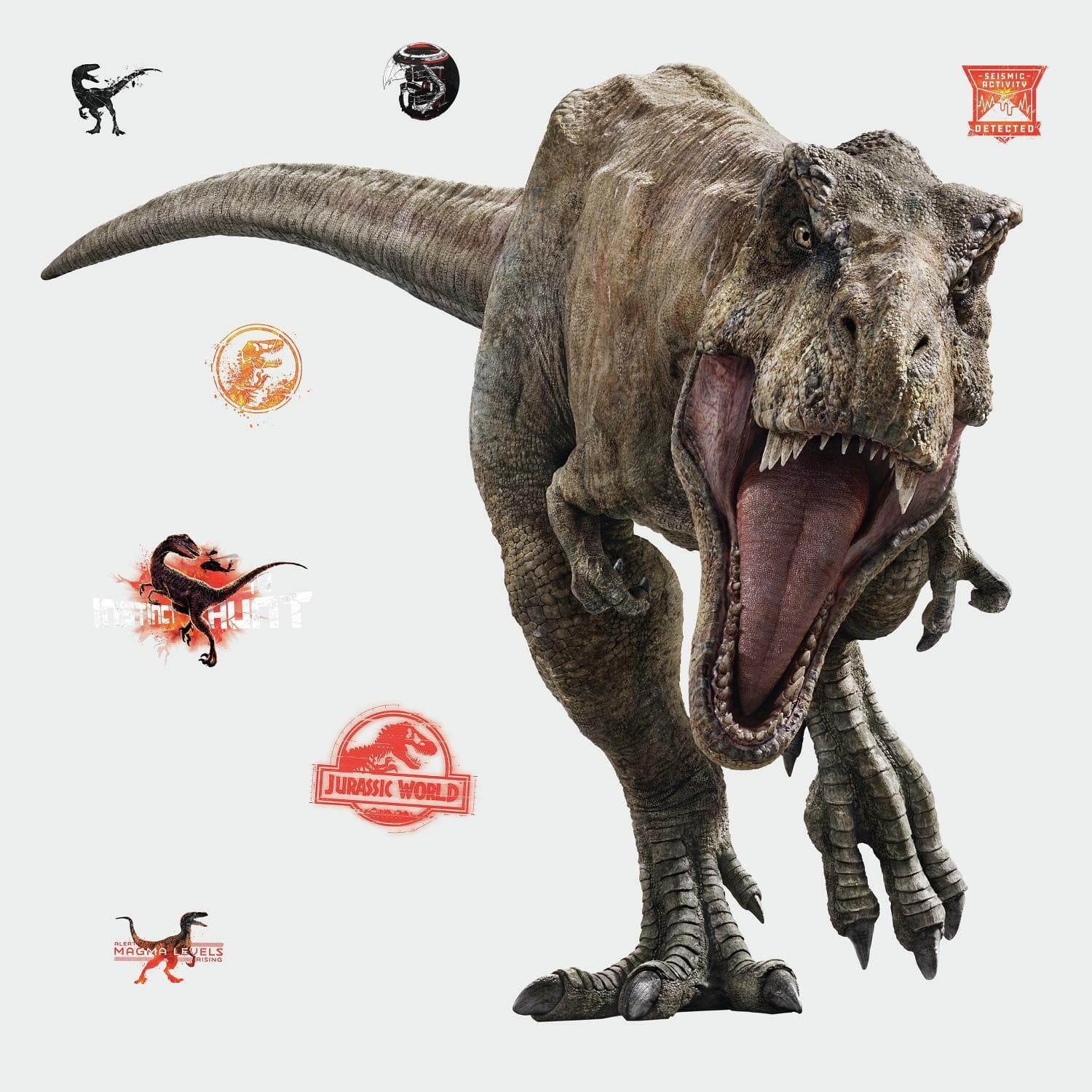 RoomMates Jurassic World 2 T-Rex Giant Wall Decal