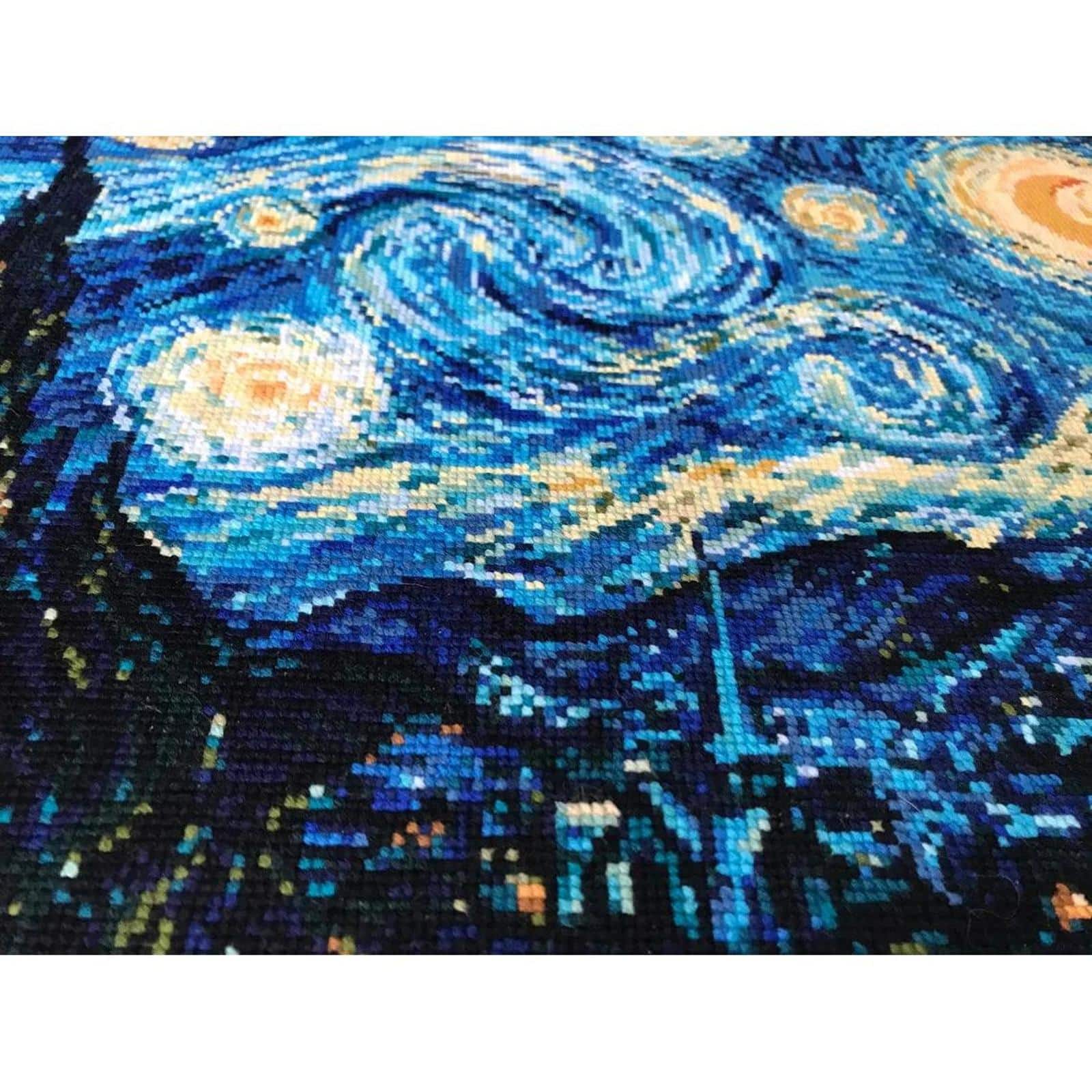 RIOLIS Starry Night after Van Gogh Counted Cross-Stitch Kit
