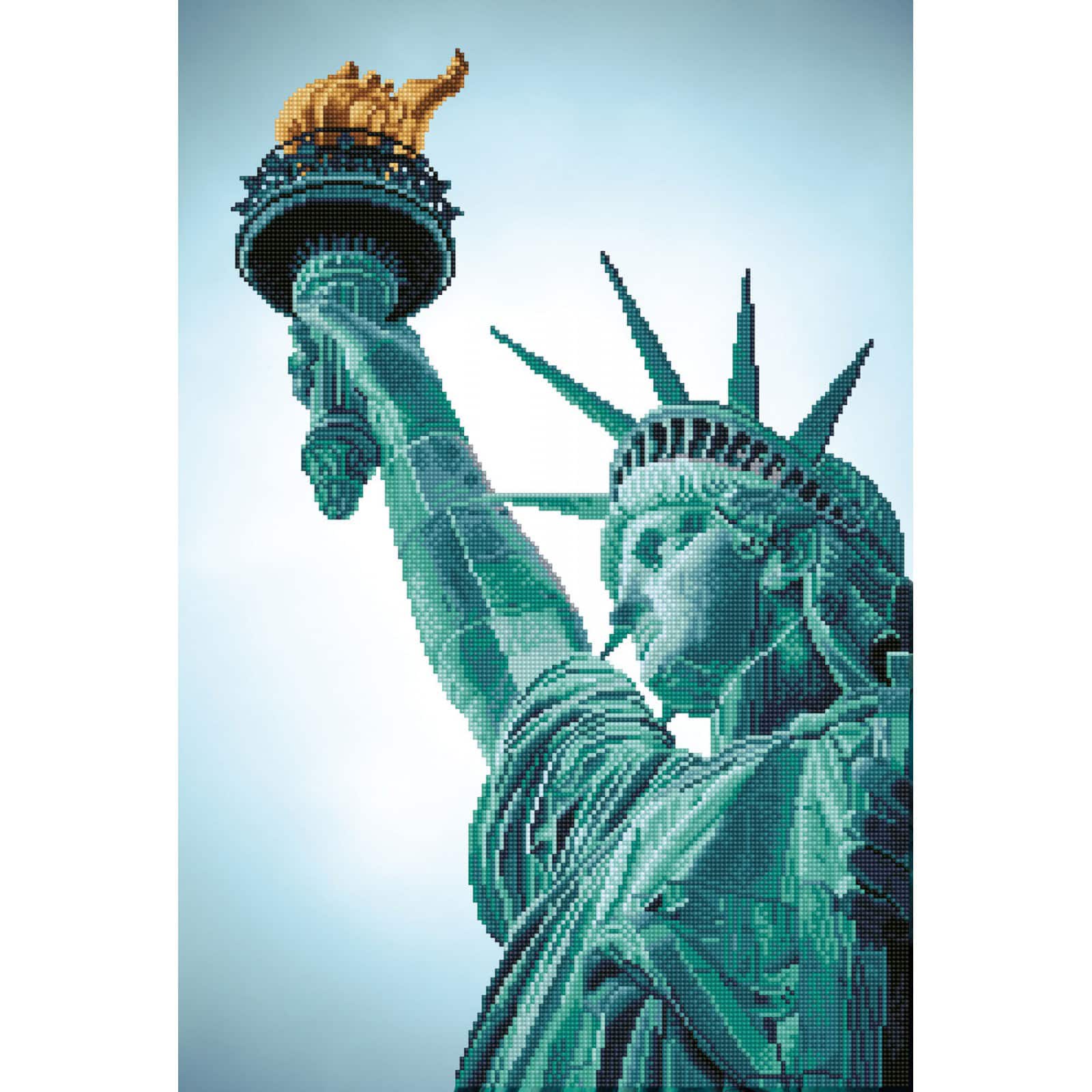 Diamond Dotz® Statue of Liberty Diamond Painting Artwork Kit