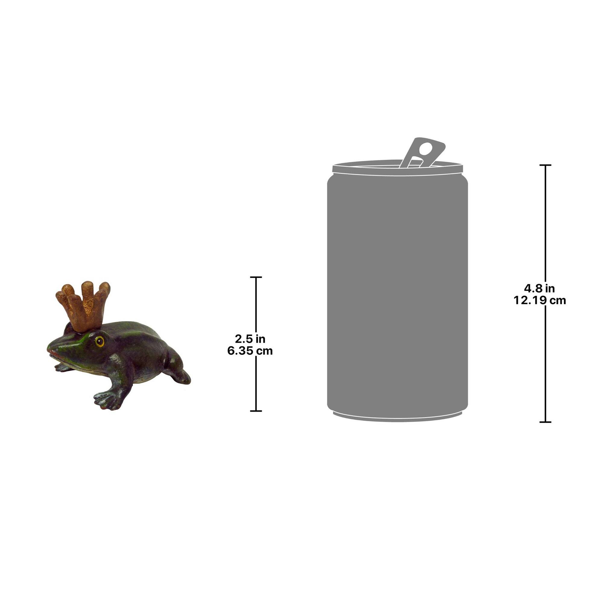 Design Toscano 4" Frog King Cast Iron Bottle Opener