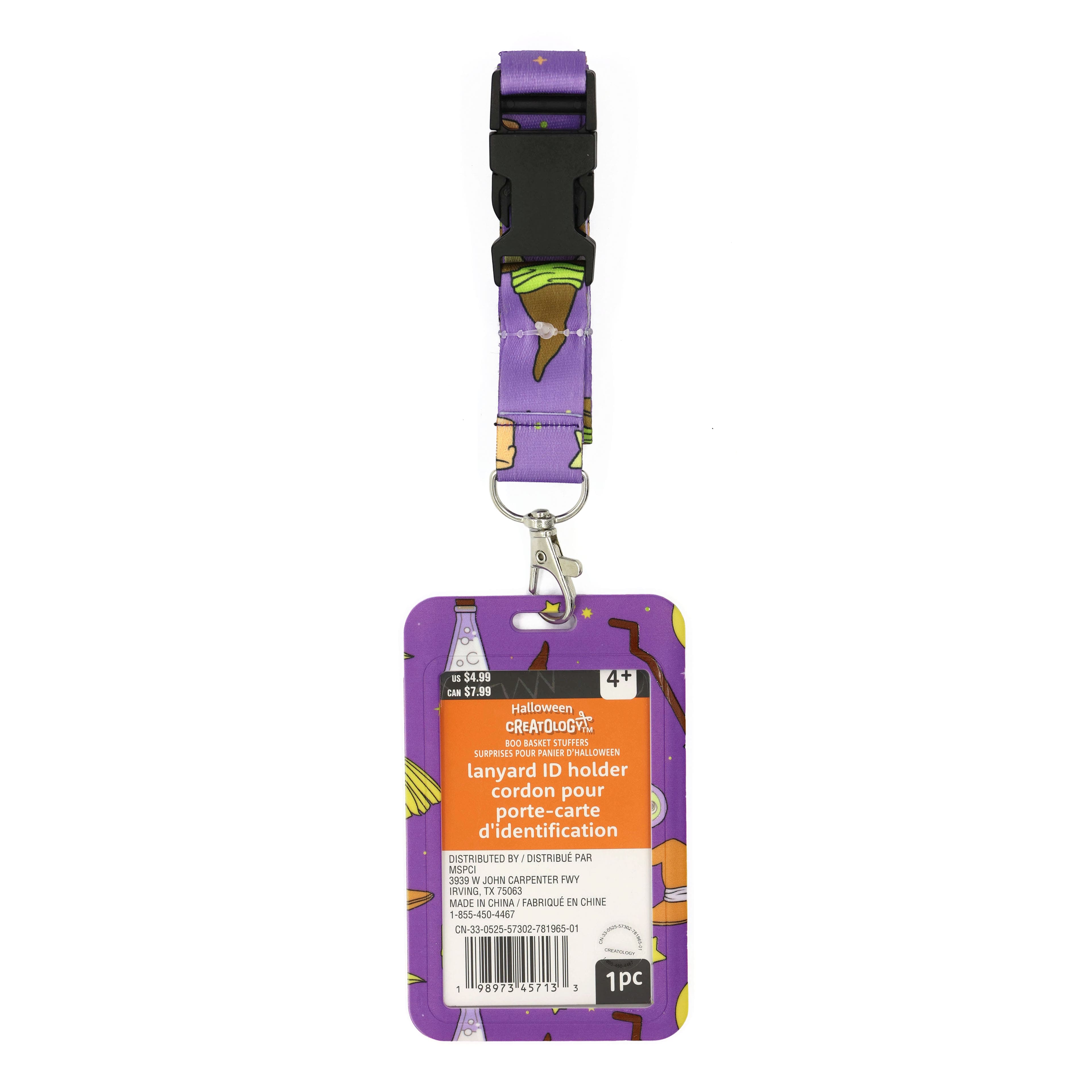 Purple Witch Lanyard ID Holder by Creatology&#x2122;