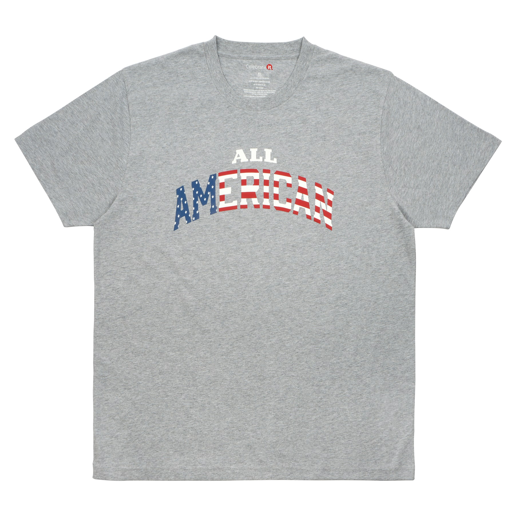 Stars &#x26; Stripes All American Adult T-Shirt by Celebrate It&#x2122;