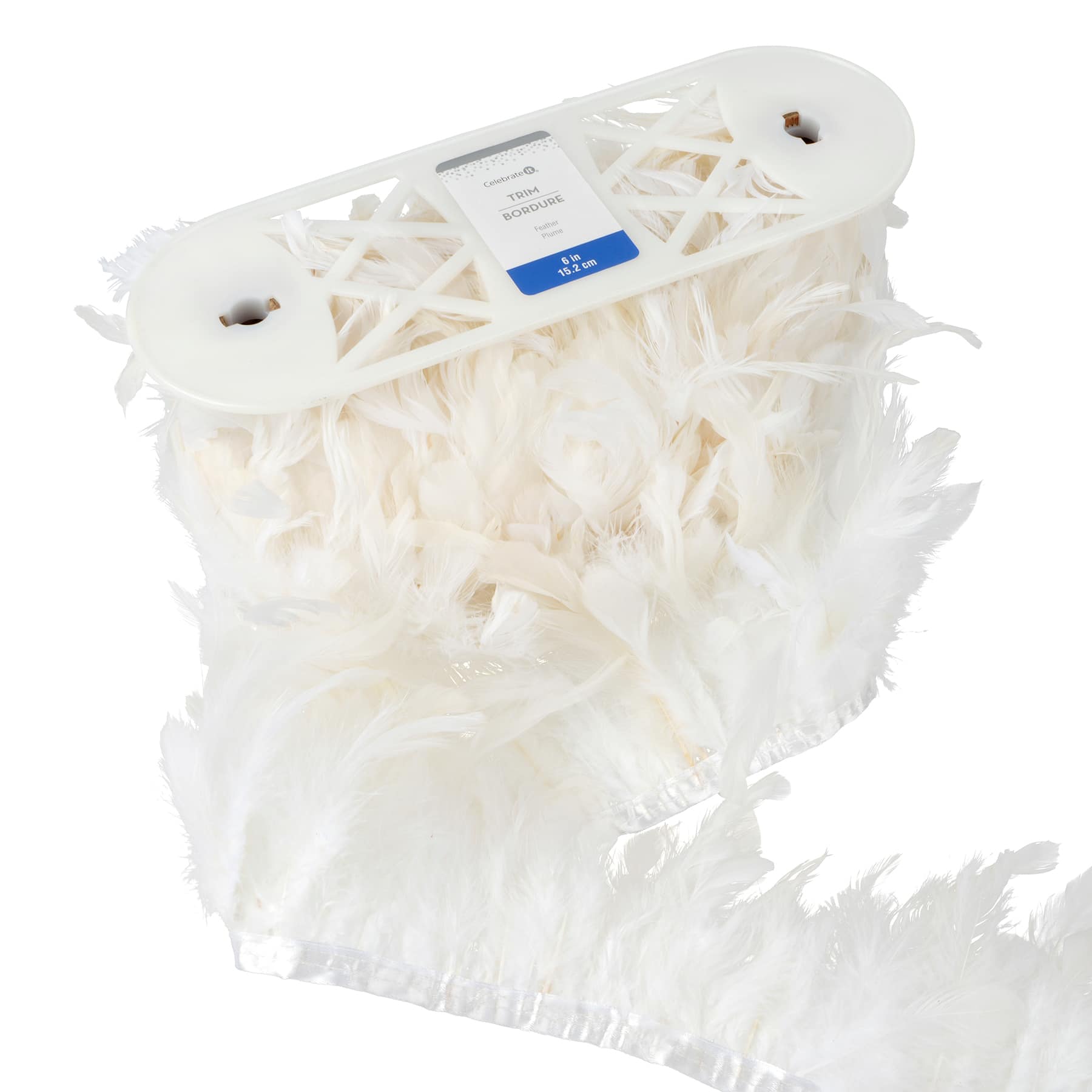 6&#x22; Natural Feather Trim by Celebrate It&#xAE;