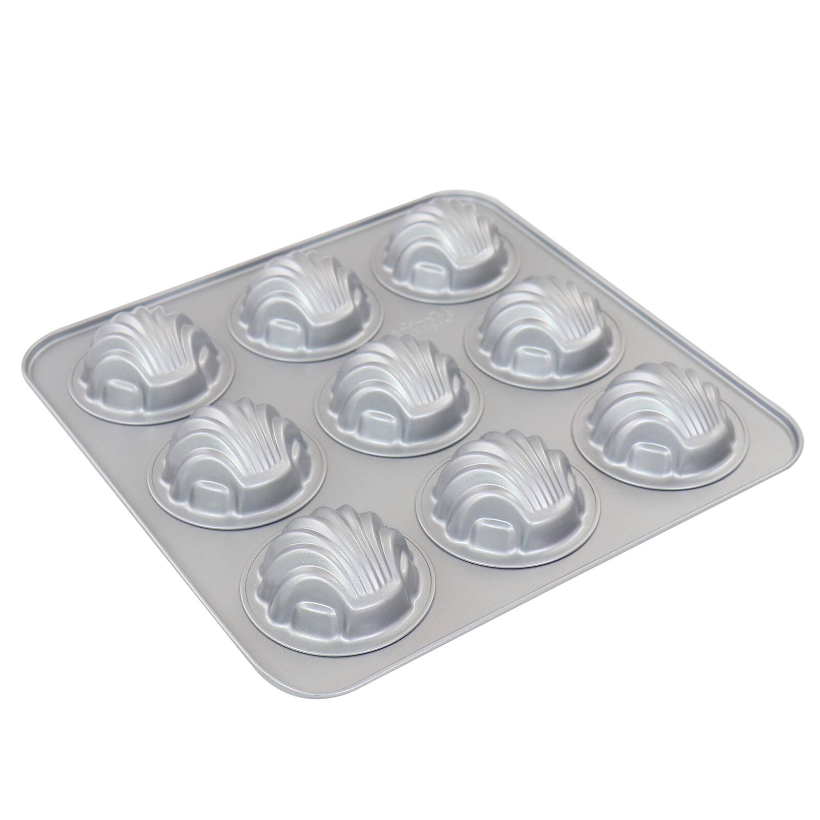 Martha Stewart 11" 9-Cup Carbon Steel Madeline Pan