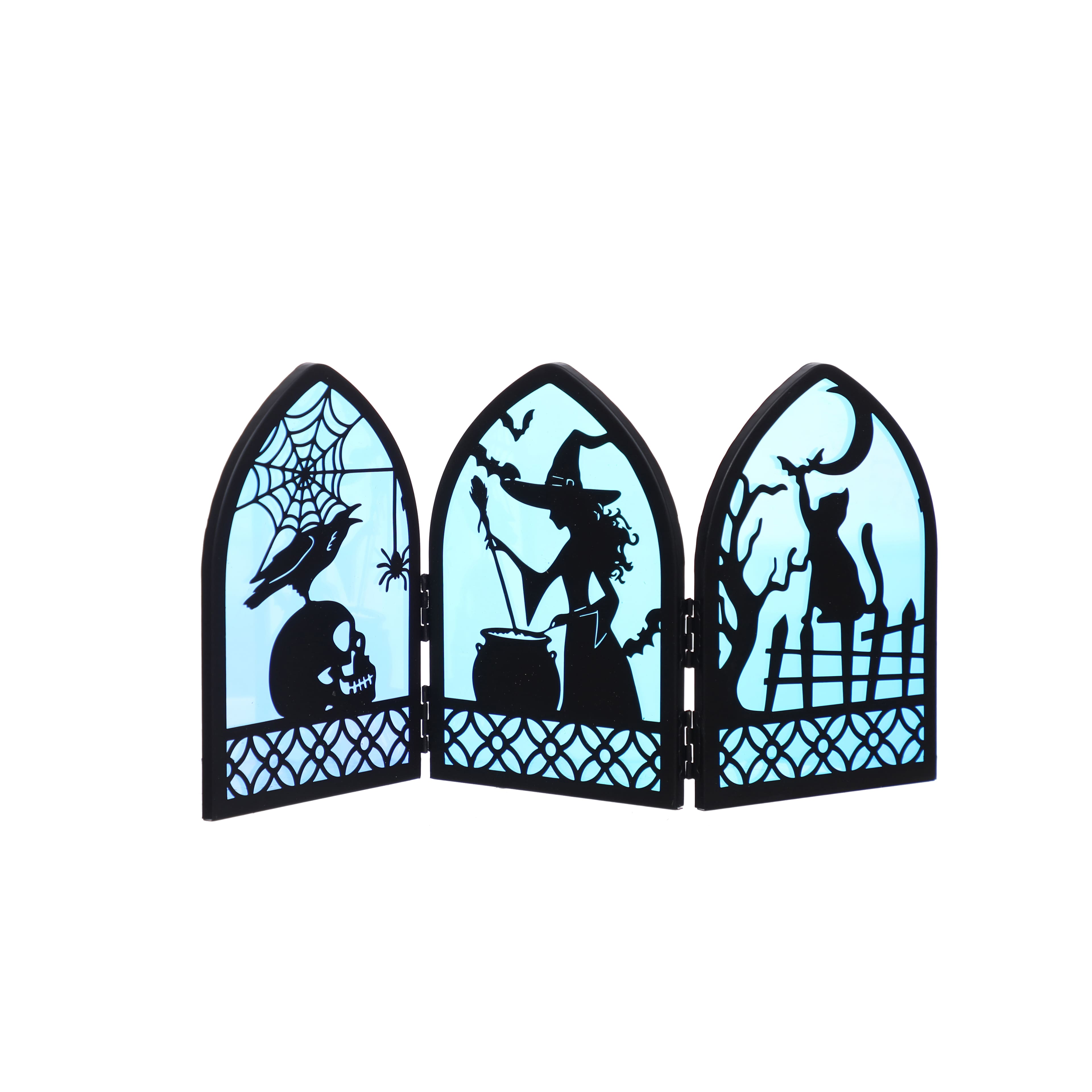 12.25&#x22; Skull, Witch &#x26; Cat Tabletop D&#xE9;cor by Ashland&#xAE;