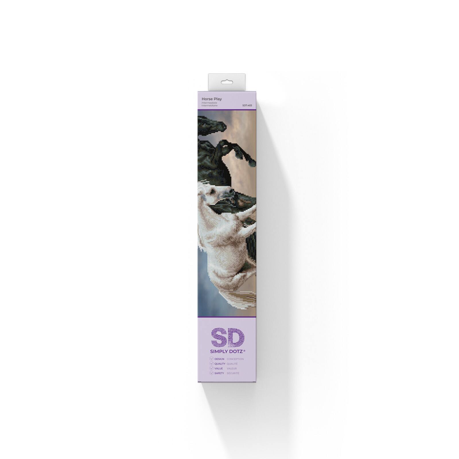 Diamond Dotz&#xAE; Horse Play Diamond Painting Kit