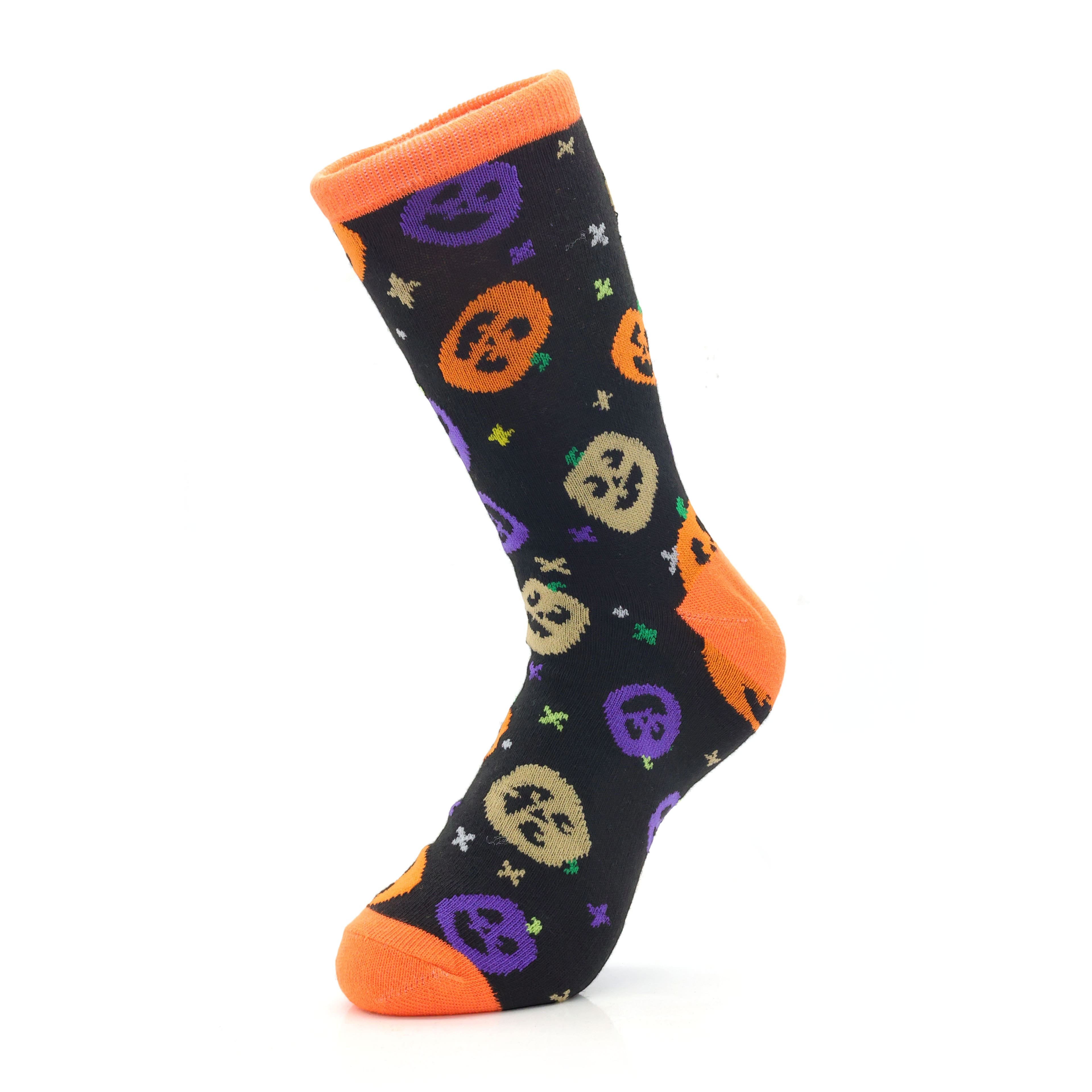 Jack-o&#x27;-Lantern Crew Socks by Celebrate It&#x2122;