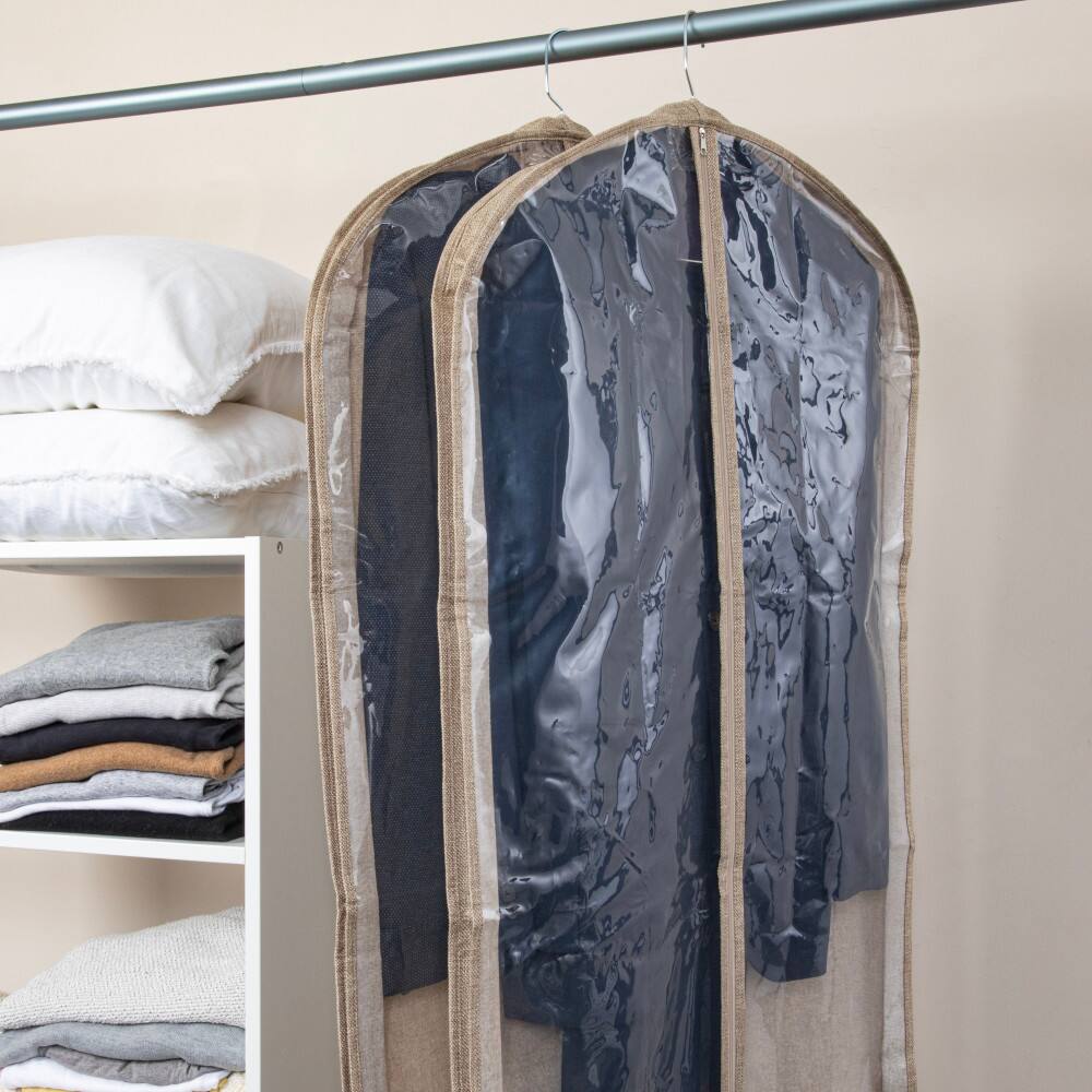 Household Essentials Hanging Garment Storage Bag, 2ct.