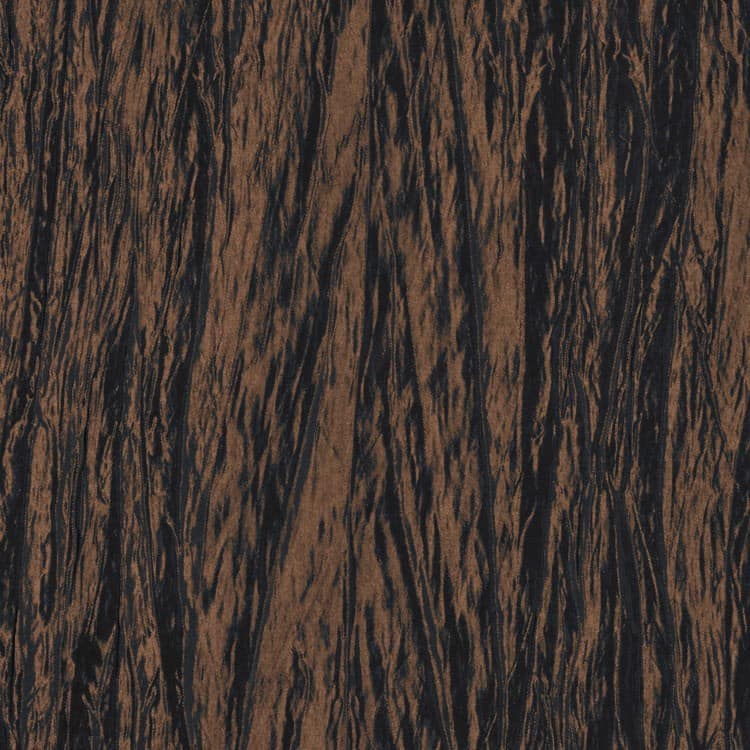 Dark Brown Crushed Taffeta