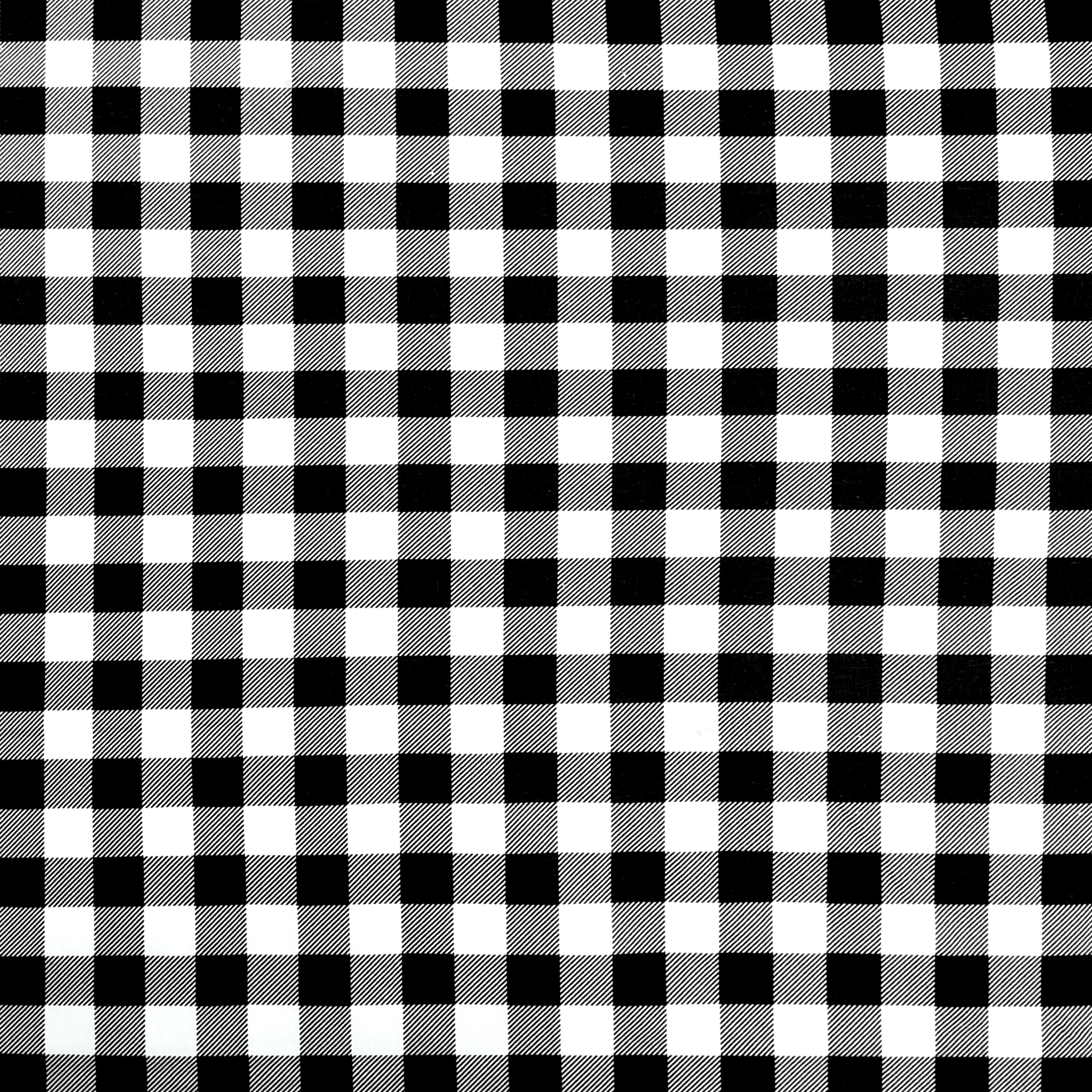 Black Buffalo Check Cotton Fabric Mini Bolt by Loops & Threads