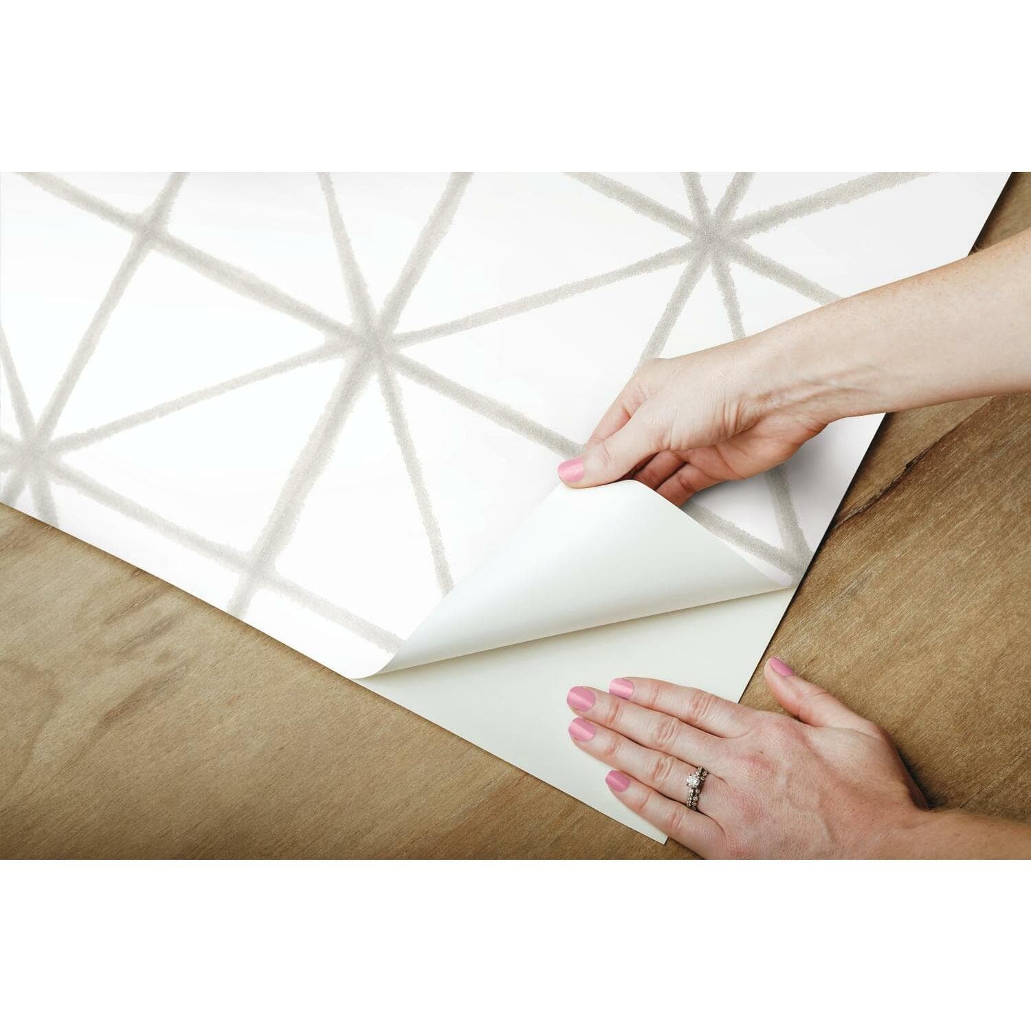 RoomMates Modern Abstract Peel & Stick Wallpaper