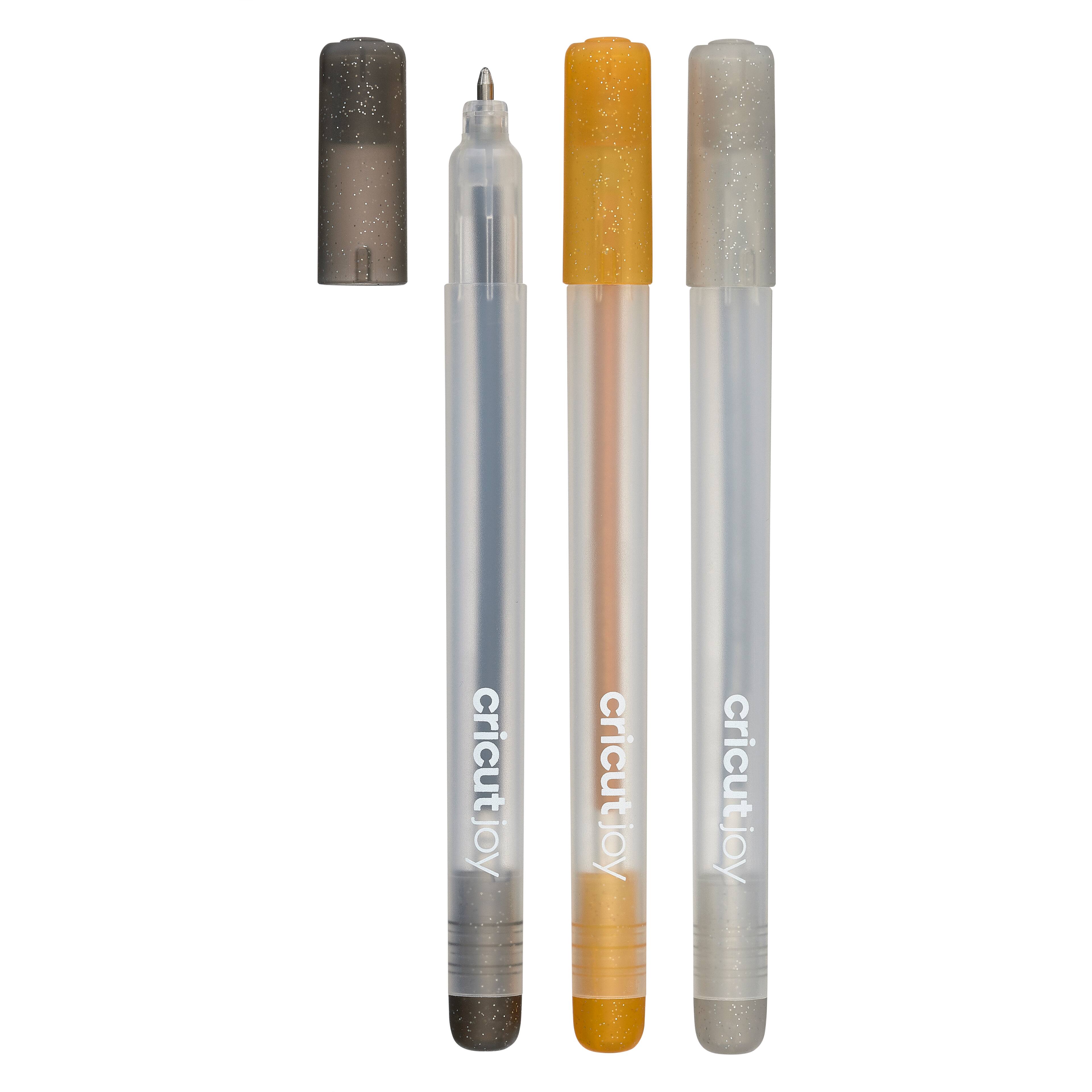 12 Packs: 3 ct. (36 total) Cricut Joy&#x2122; Glitter Medium Point Gel Pens