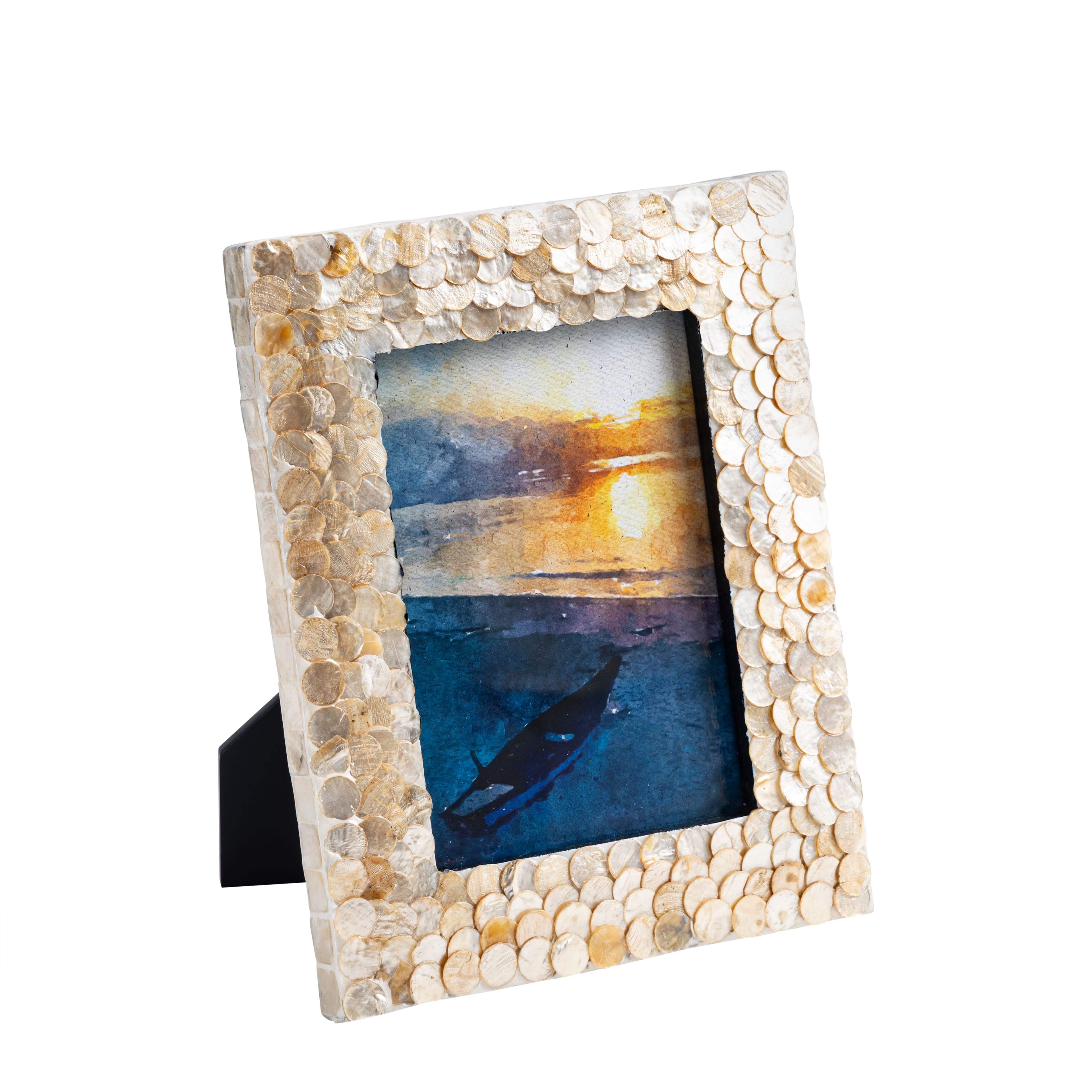 5&#x22; x 7&#x22; Mother of Pearl Tabletop Frame, Atelier by Studio D&#xE9;cor&#xAE;