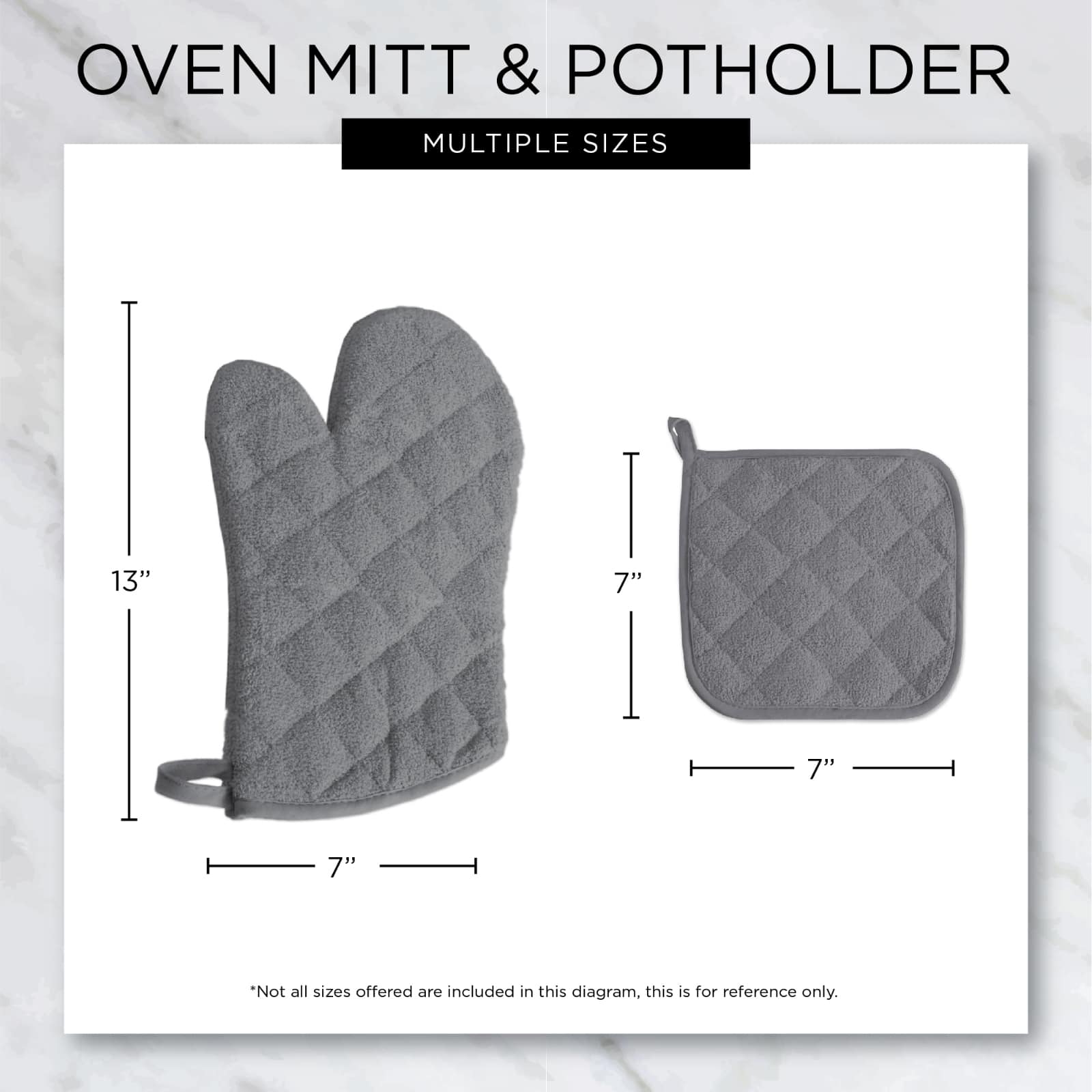 DII&#xAE; Terry Oven Mitts, 2ct.
