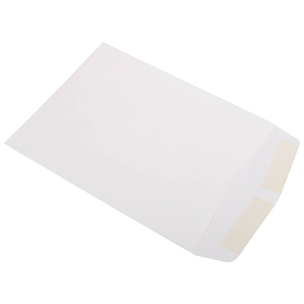 JAM Paper 9" x 12" Neenah Classic Linen Solar White Booklet Envelopes, 25ct.
