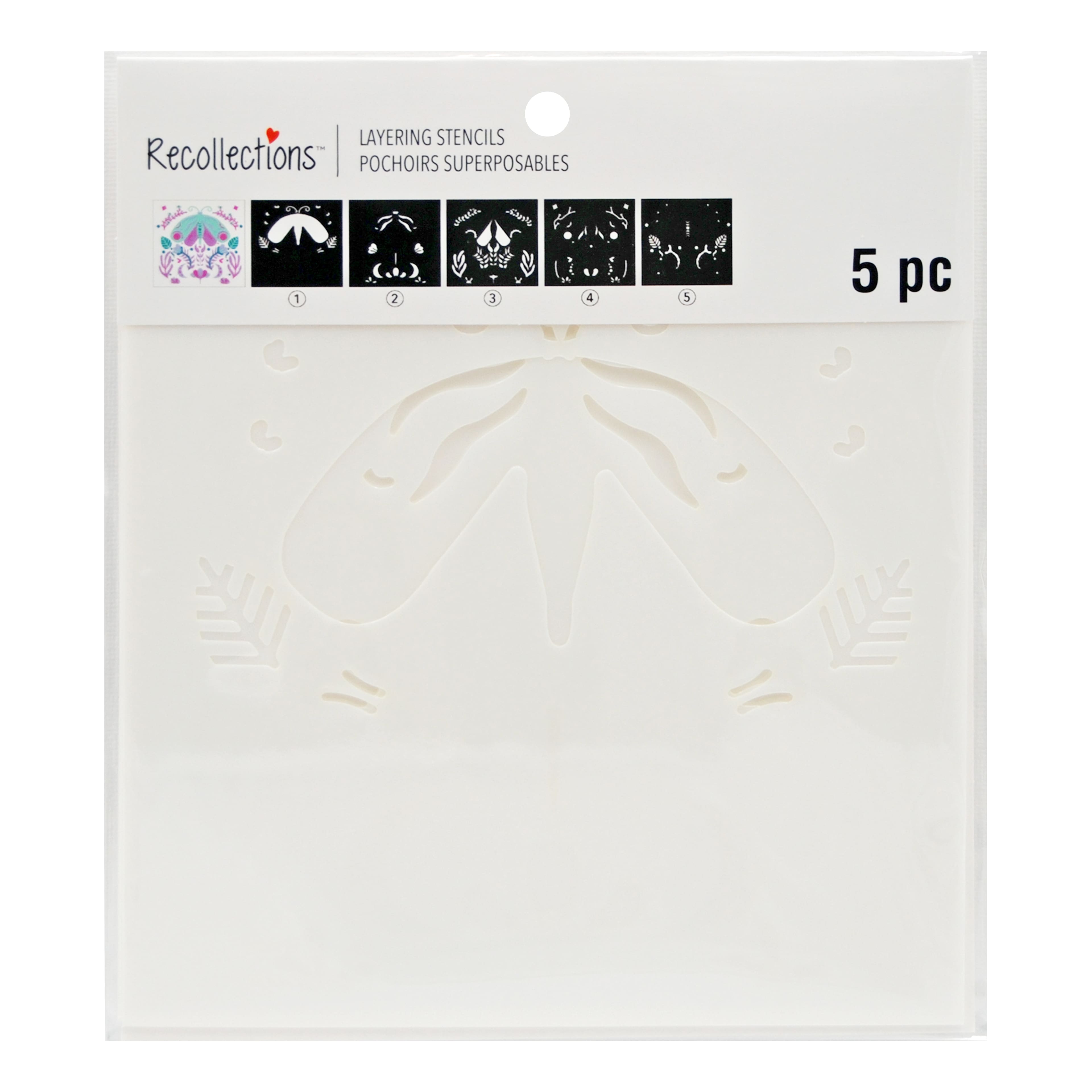 Moth Layering Stencils by Recollections&#x2122;