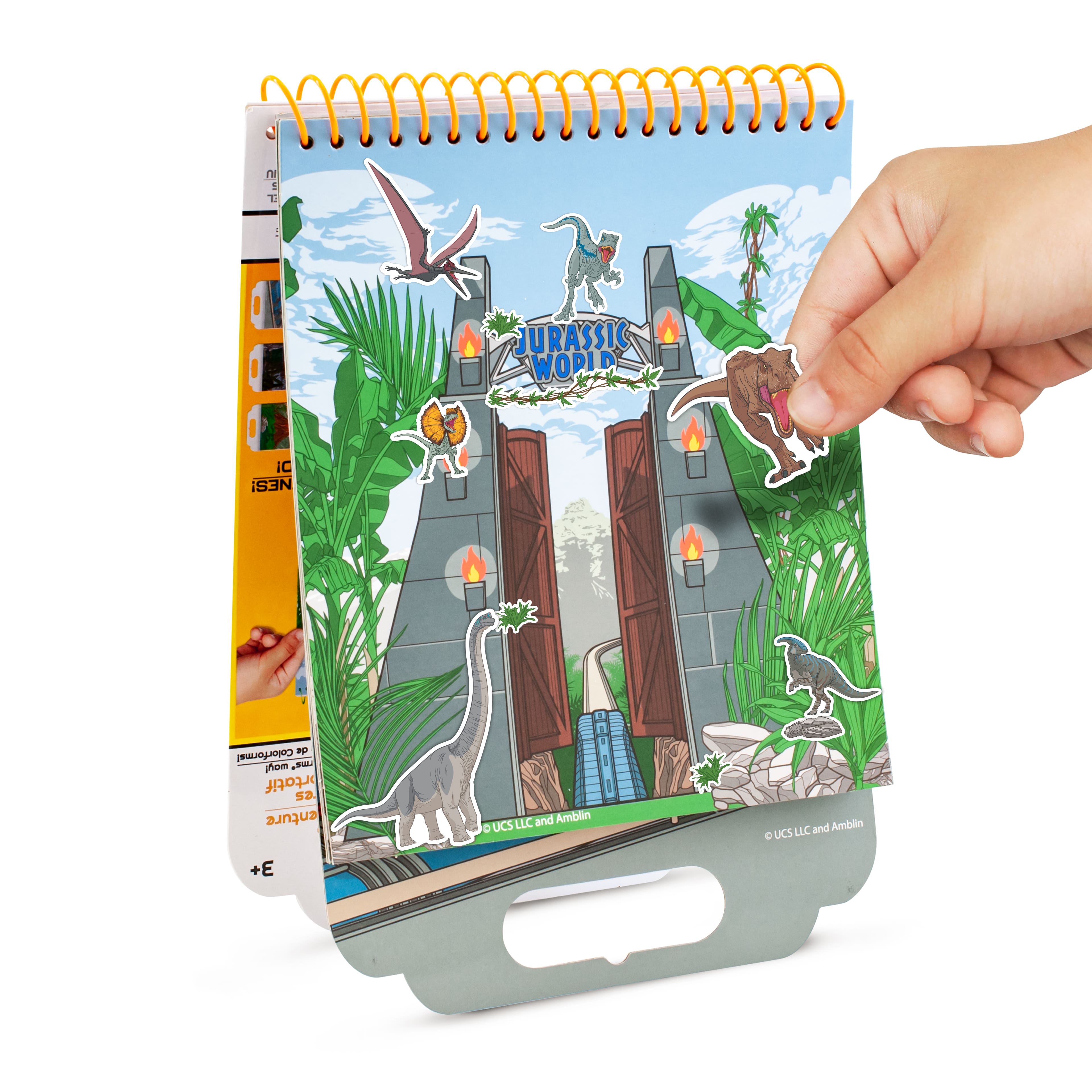 Colorforms&#xAE; Jurassic World On-The-Go Sticker Story Adventure