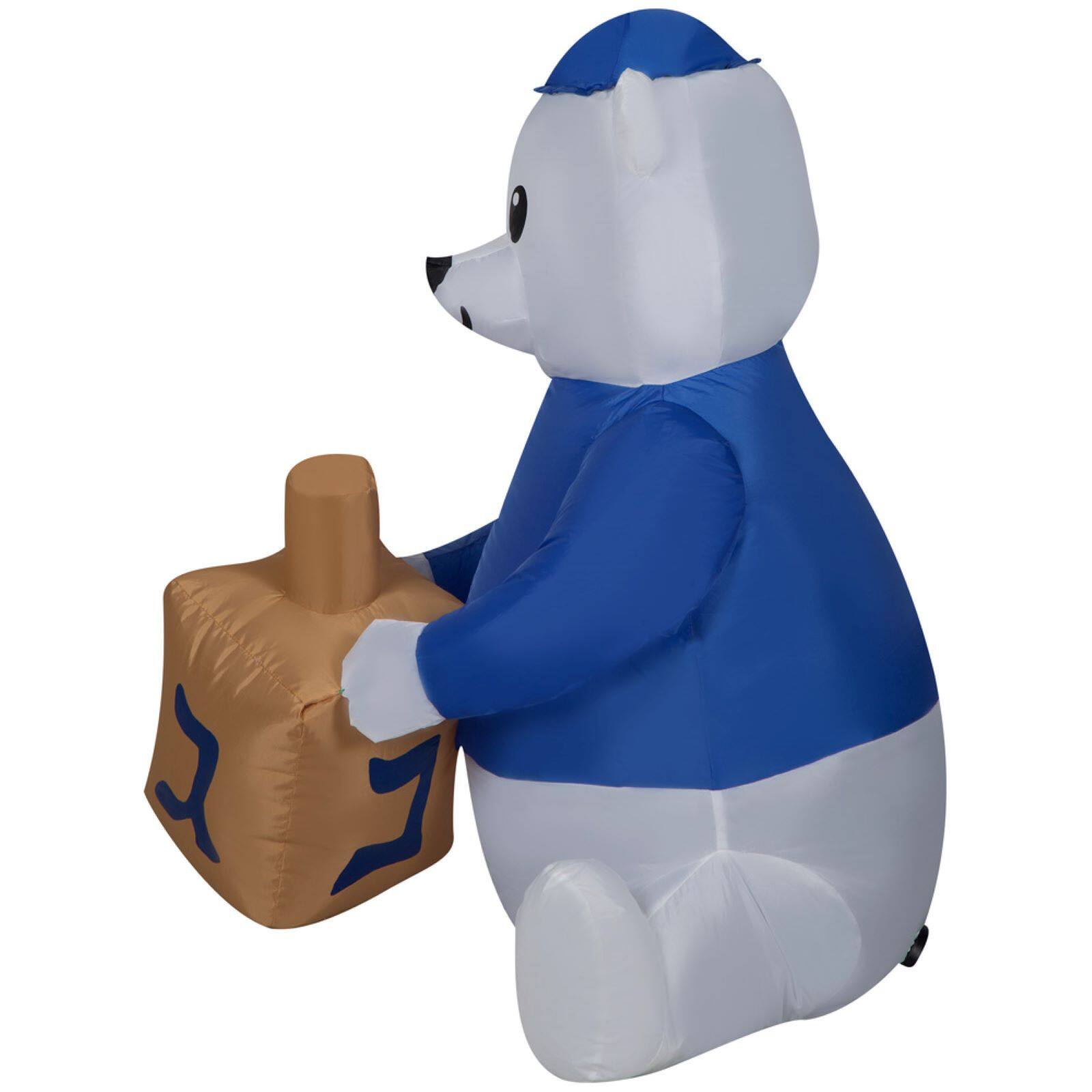 3ft. Airblown&#xAE; Inflatable Hanukkah Dreidel Bear