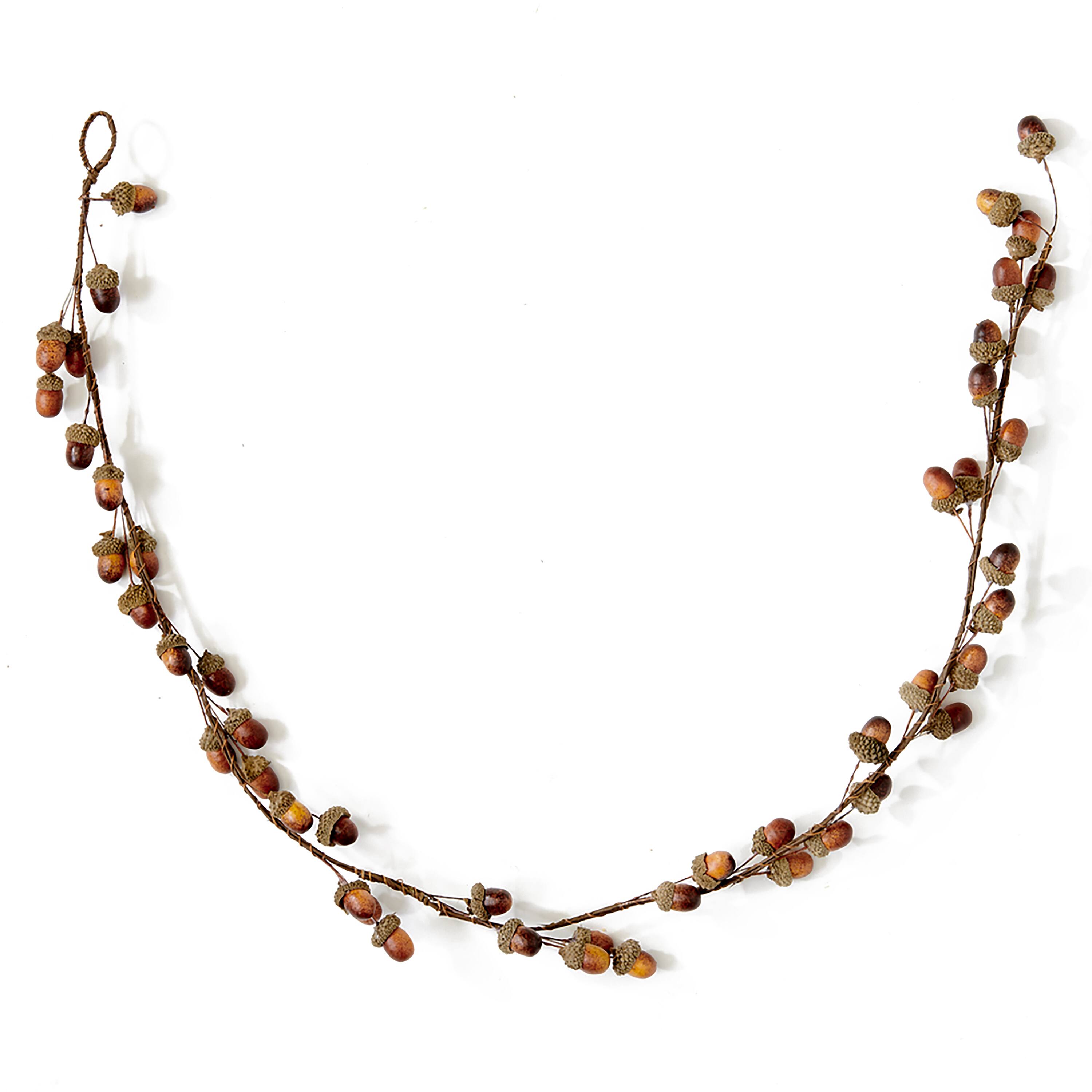 44" Artificial Acorn Garland Decoration
