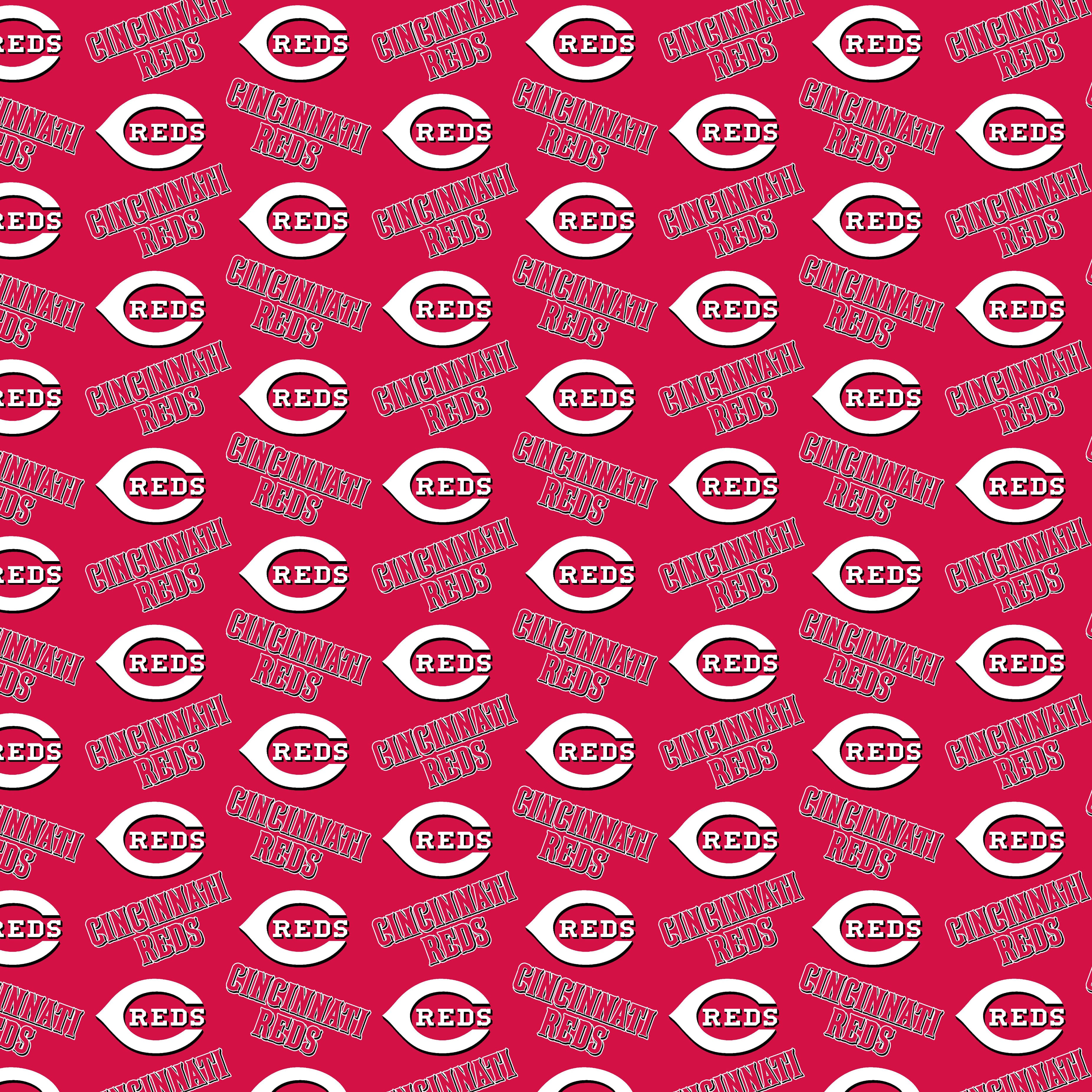 MLB Cincinnati Reds Cotton Fabric