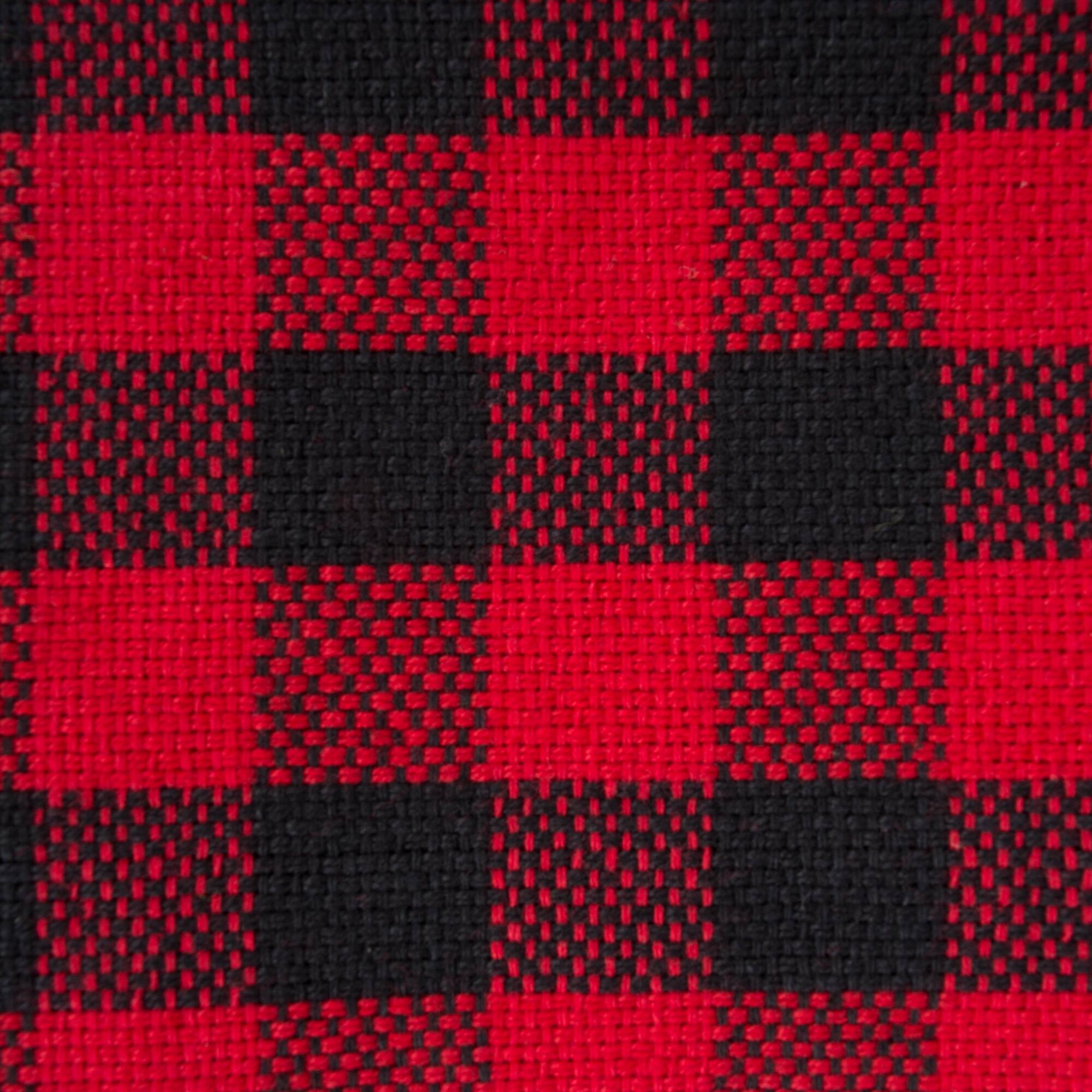 DII® Tango Red Logger Check Dishtowel & Dishcloth Set