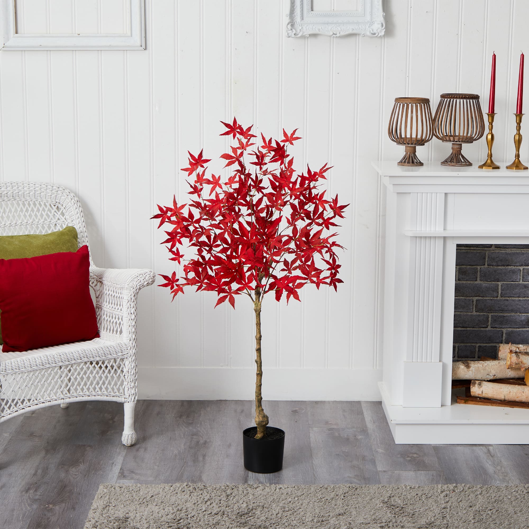 4ft. Autumn Maple Artificial Fall Tree