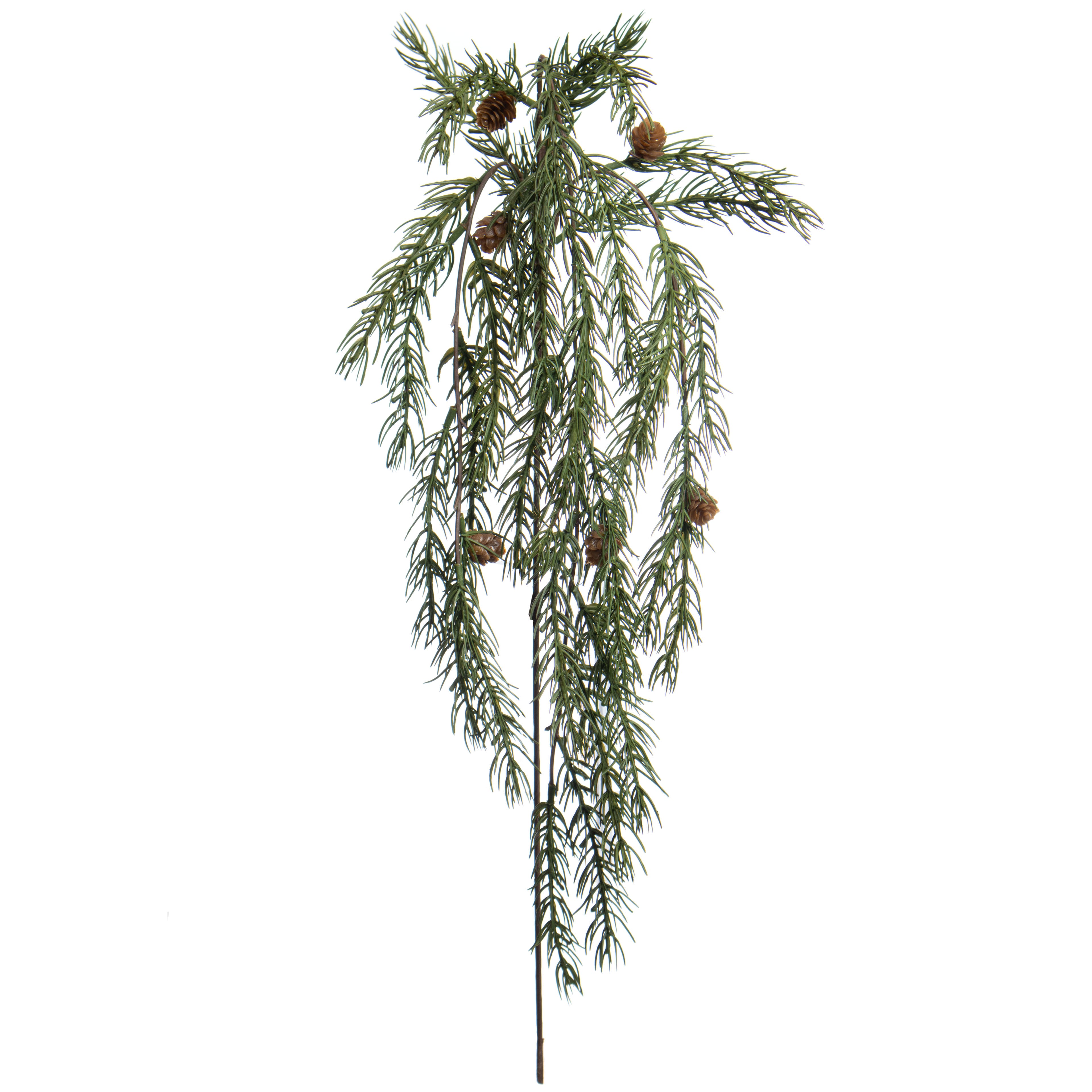 27&#x22; Green Hanging Pine with Pinecone Stem by Ashland&#xAE;