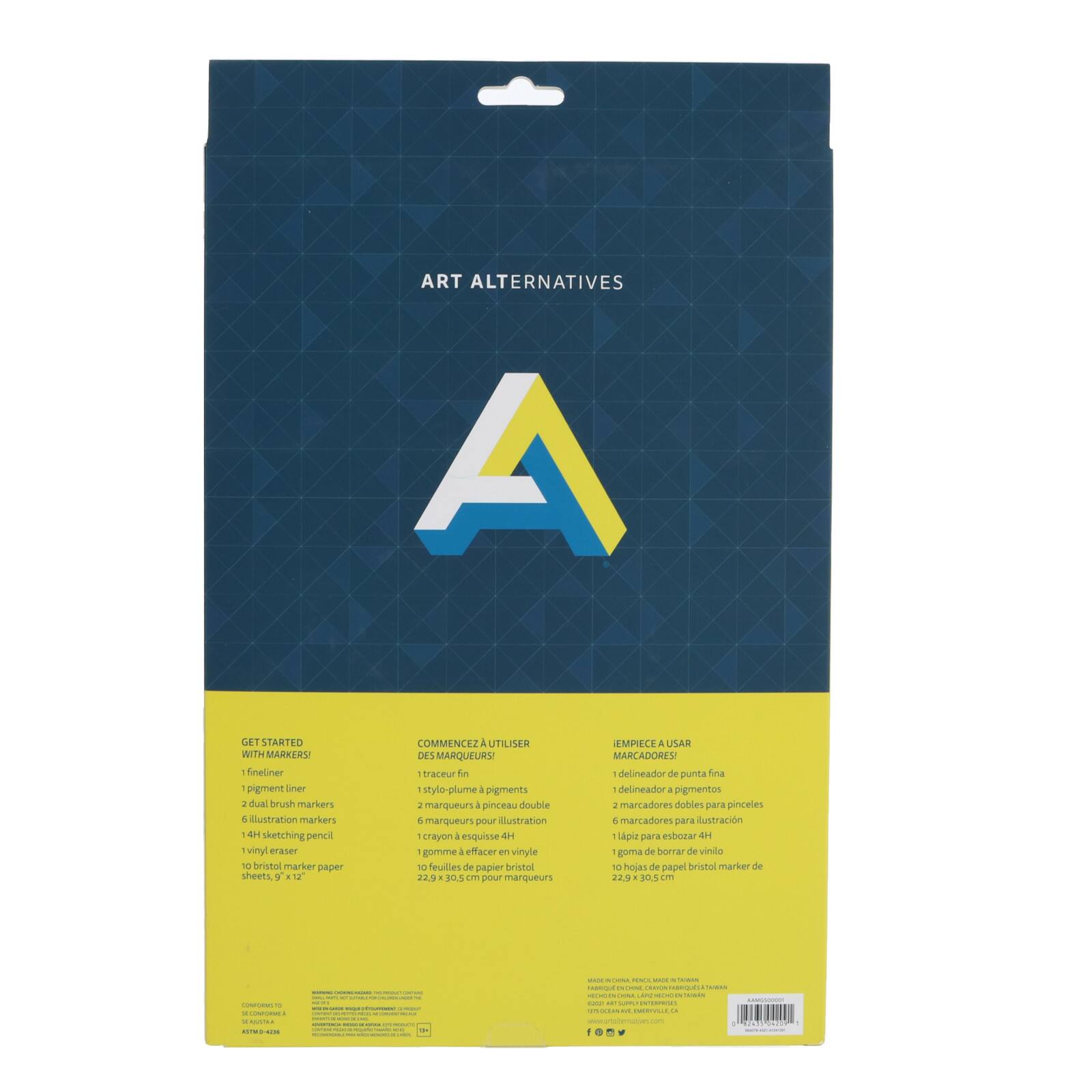 Art Alternatives Get Started 22-Piece Marker Set