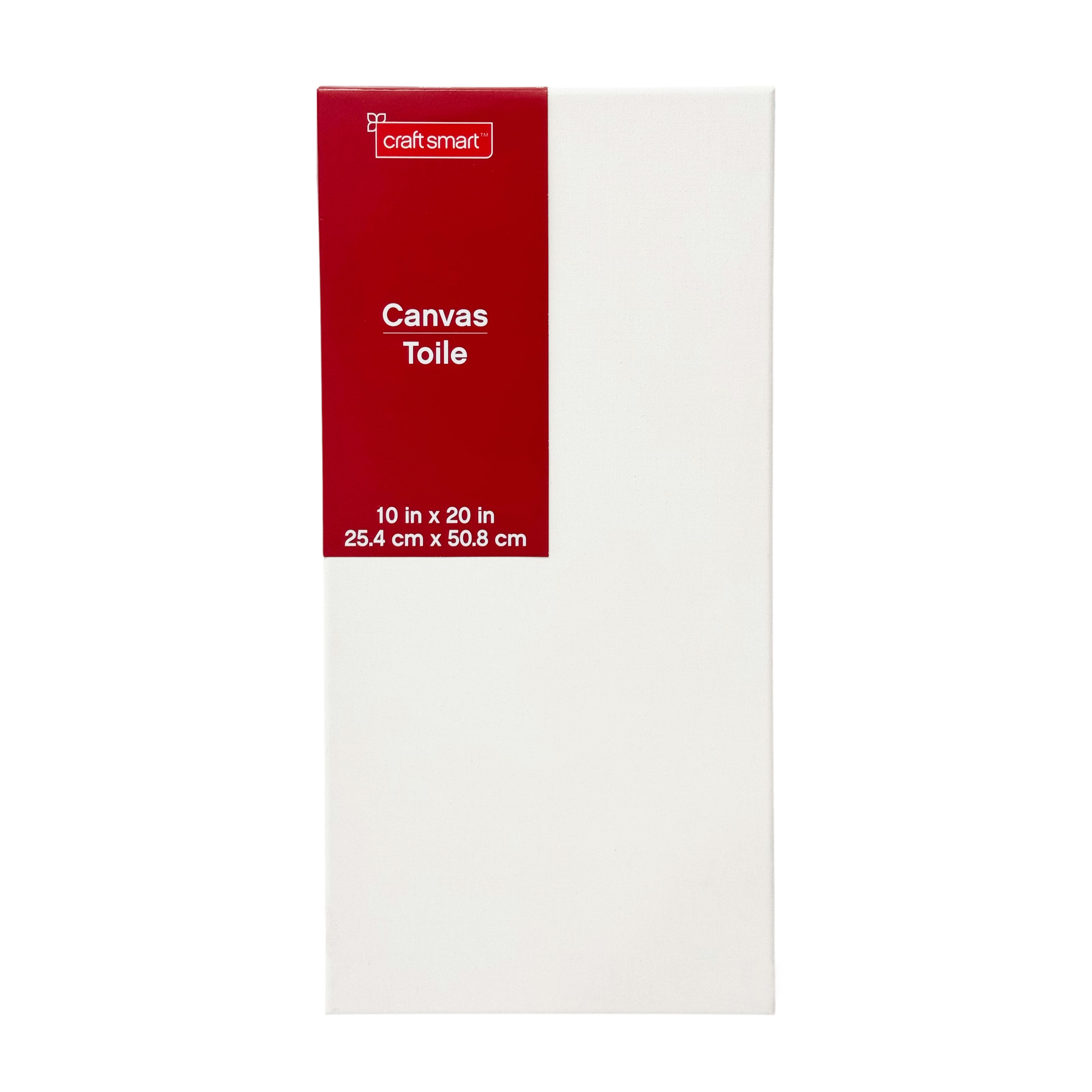 White Cotton Duck Canvas by Craft Smart&#x2122;